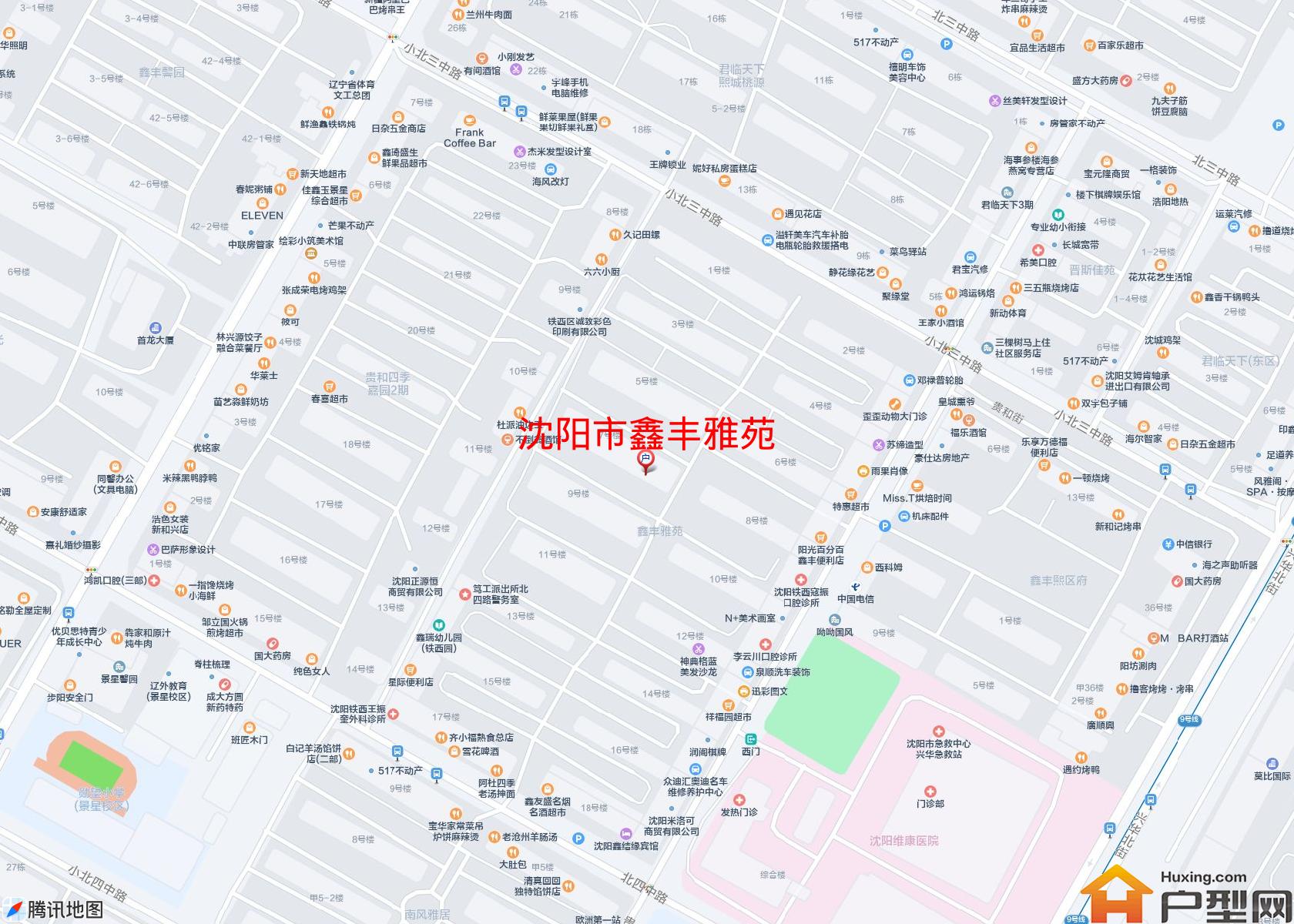 鑫丰雅苑小区 - 户型网 鑫丰雅苑小区 - 户型网