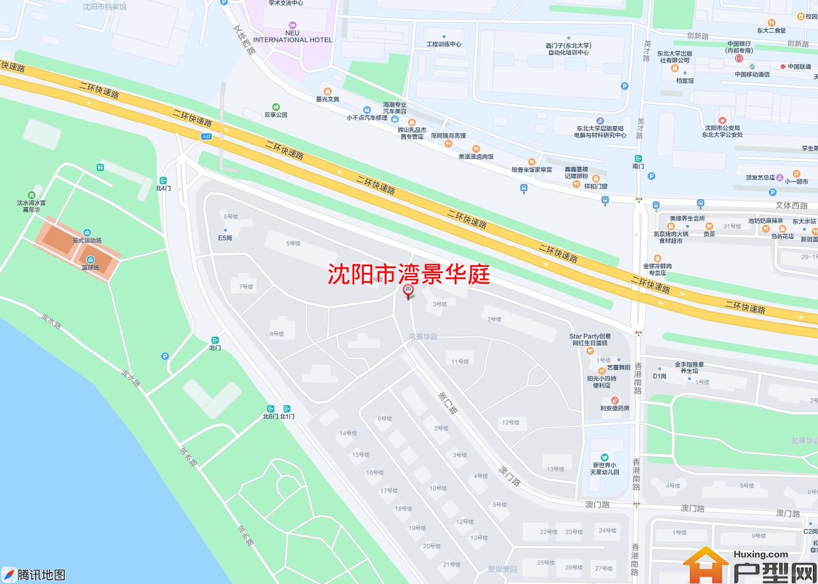 湾景华庭小区 - 户型网