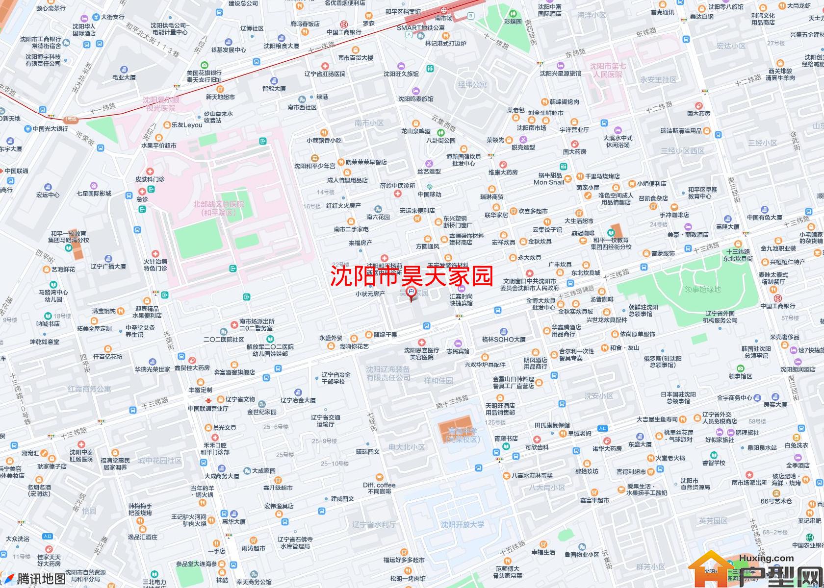 昊天家园小区 - 户型网