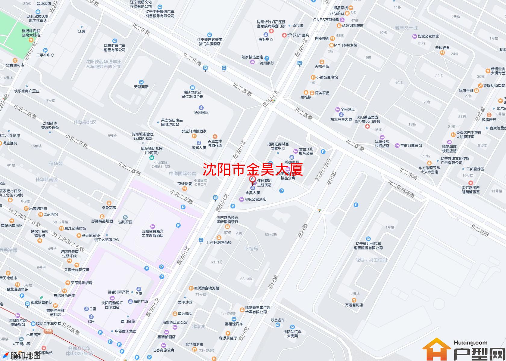 金昊大厦小区 - 户型网