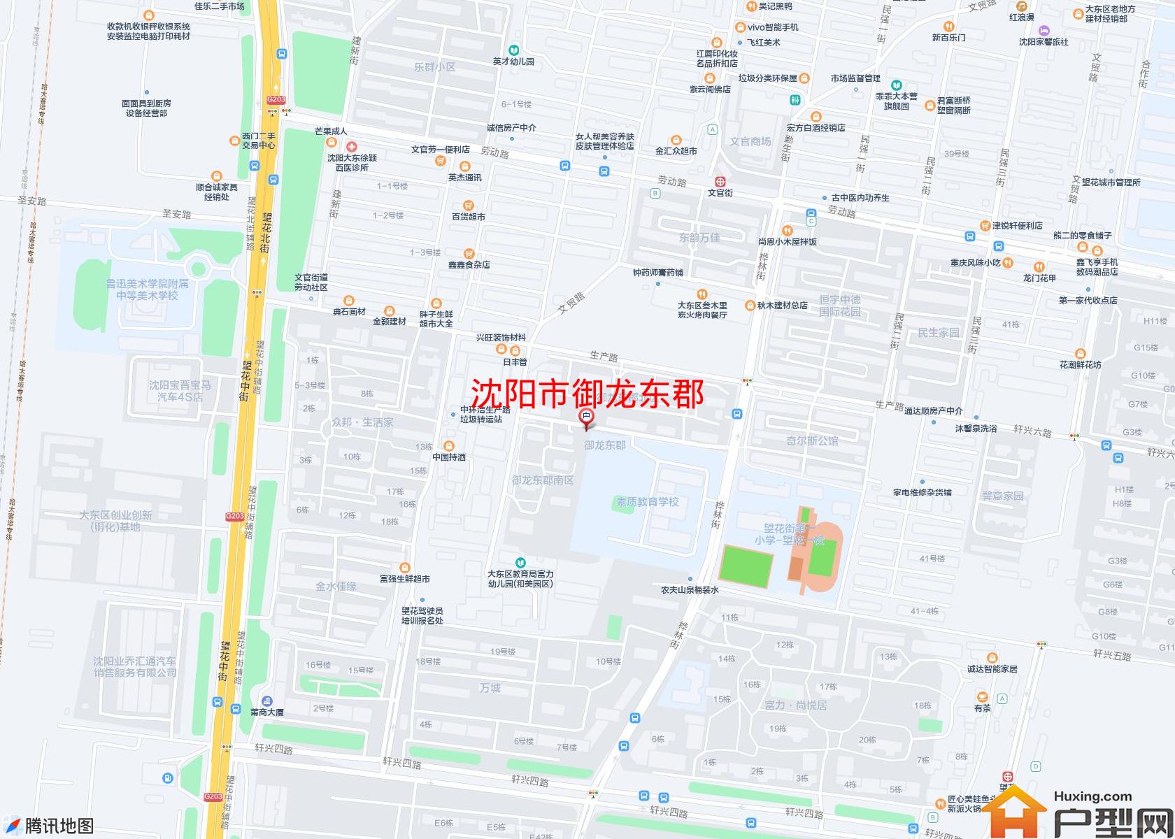 御龙东郡小区 - 户型网
