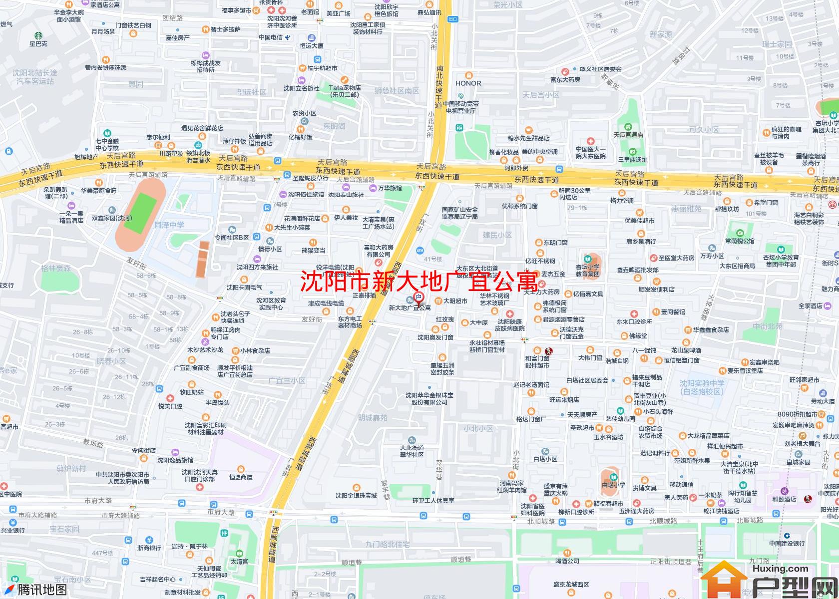 新大地广宜公寓小区 - 户型网