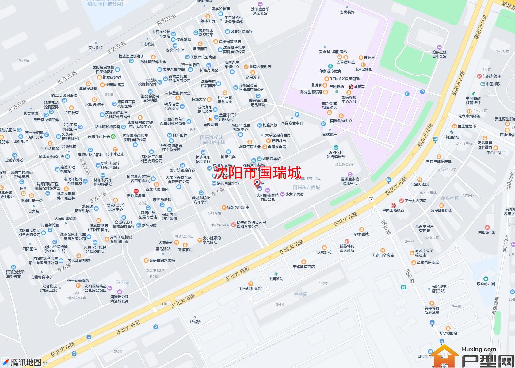 国瑞城小区 - 户型网