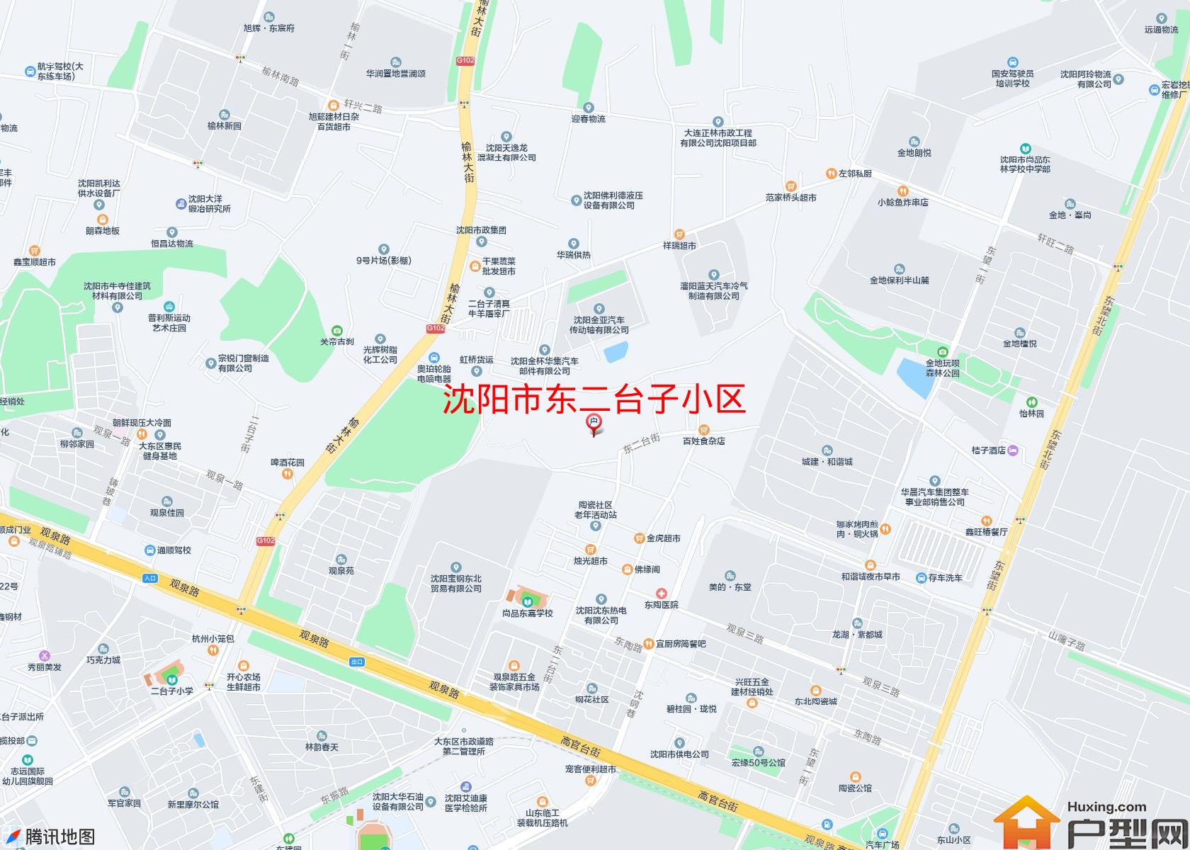 东二台子小区小区 - 户型网
