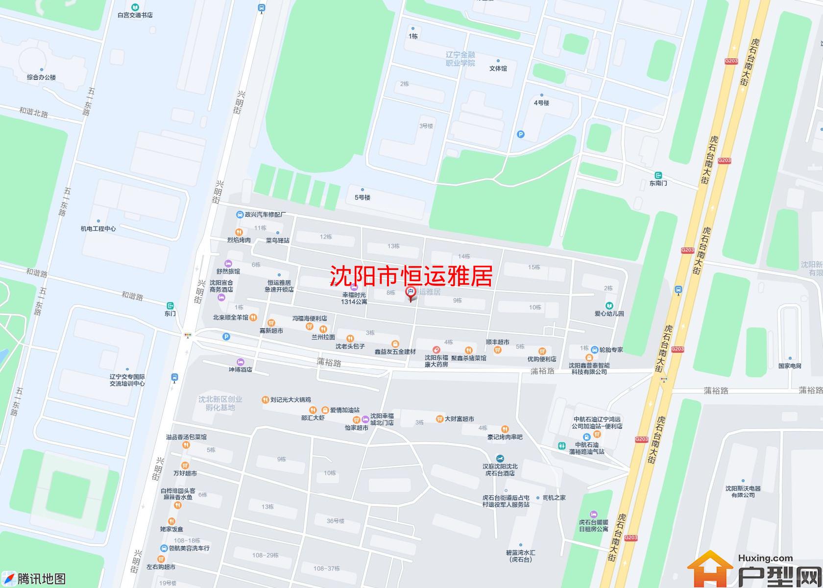 恒运雅居小区 - 户型网