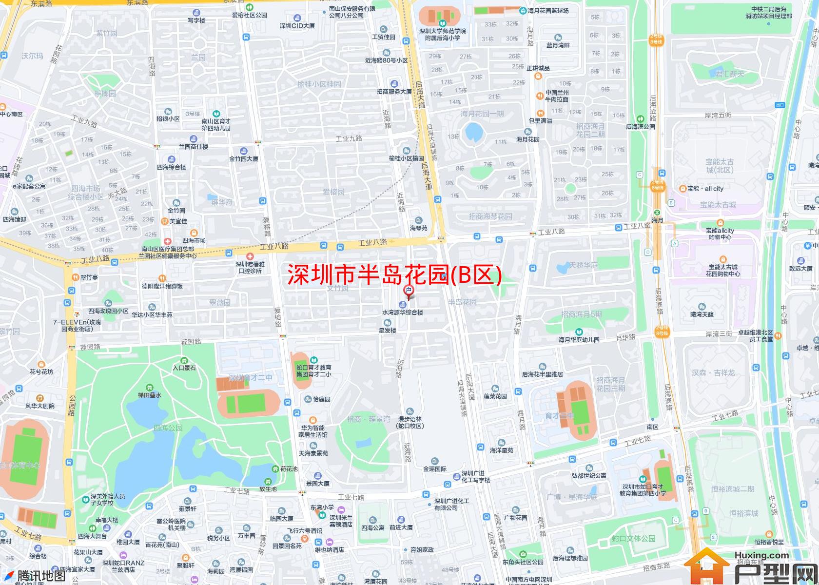 半岛花园(B区)小区 - 户型网