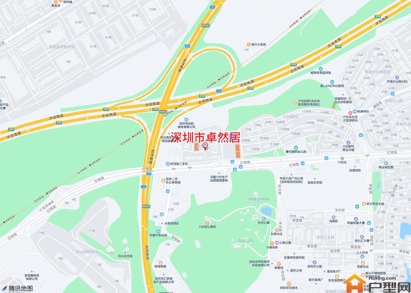 卓然居小区 - 户型网 卓然居小区 - 户型网