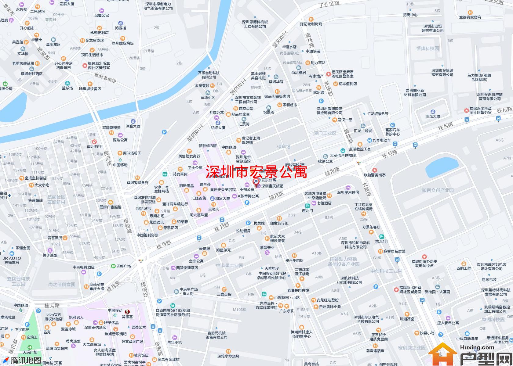 宏景公寓小区 - 户型网