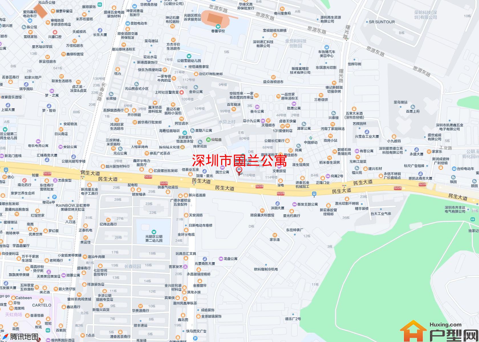 国兰公寓小区 - 户型网
