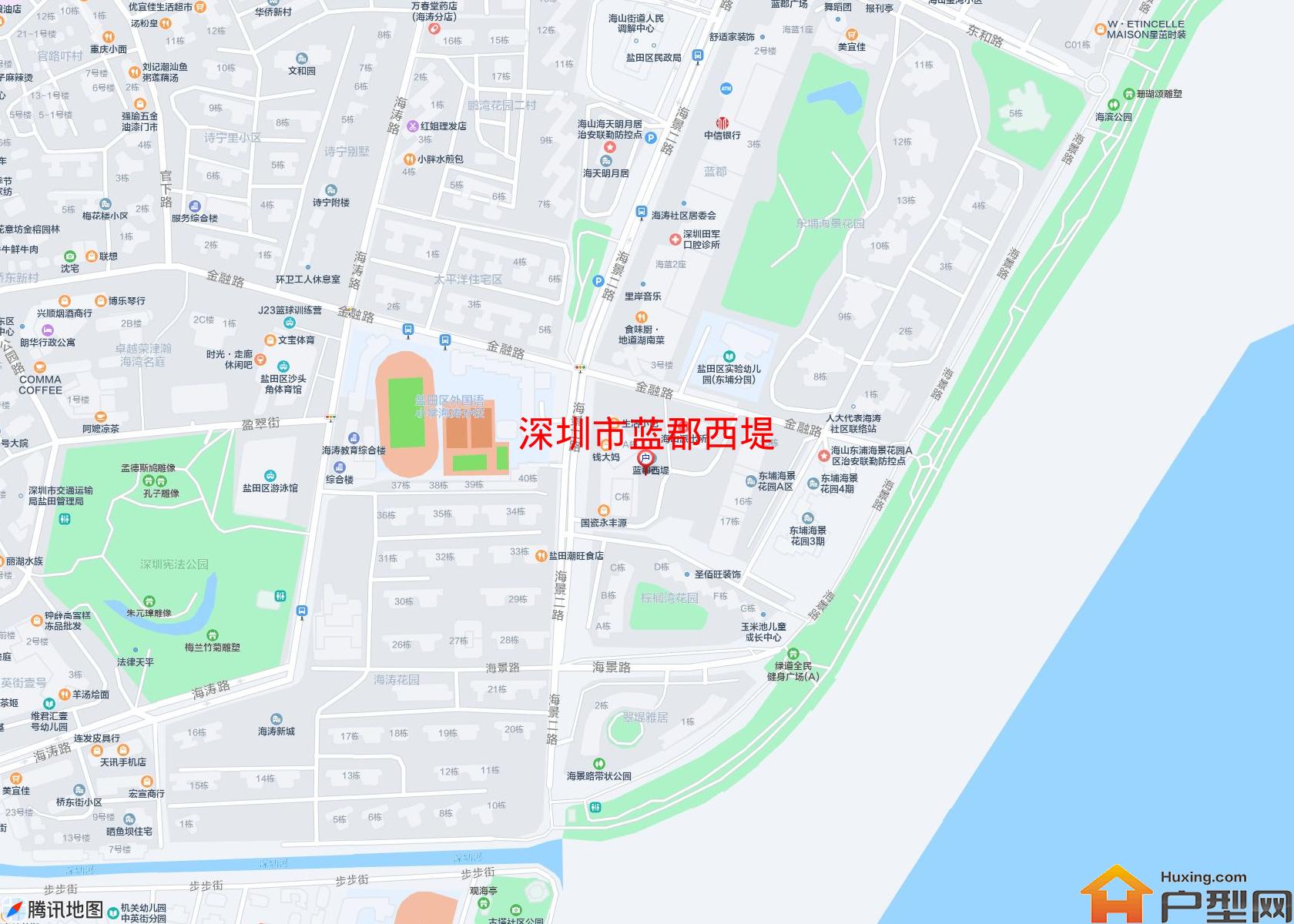 蓝郡西堤小区 - 户型网