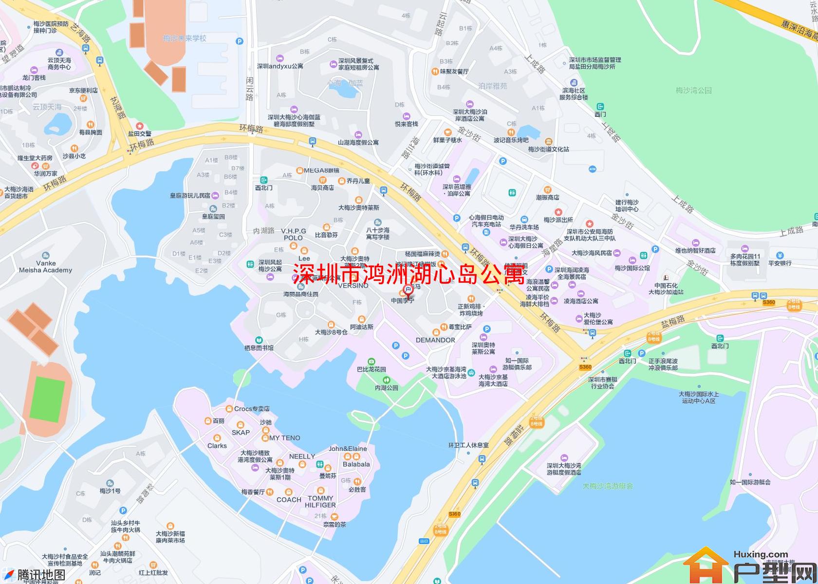 鸿洲湖心岛公寓小区 - 户型网