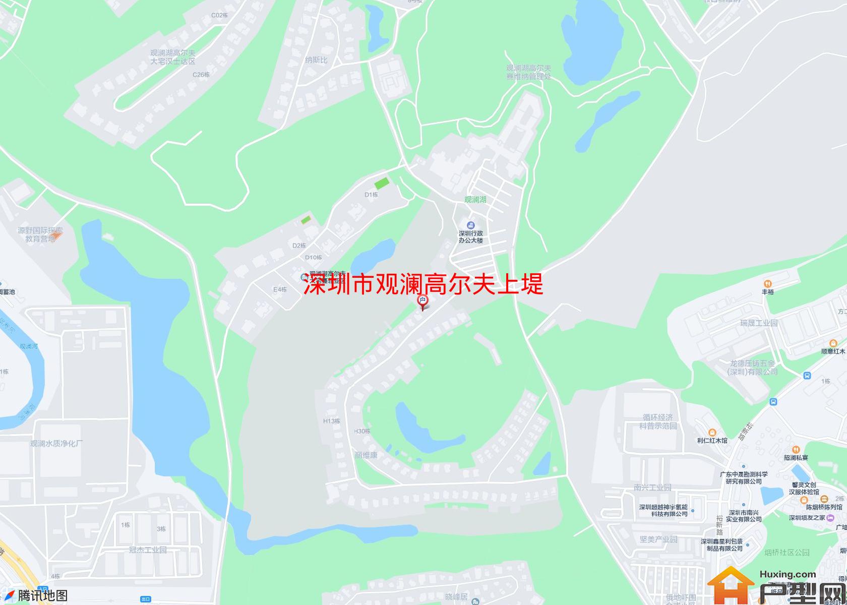 观澜高尔夫上堤小区 - 户型网