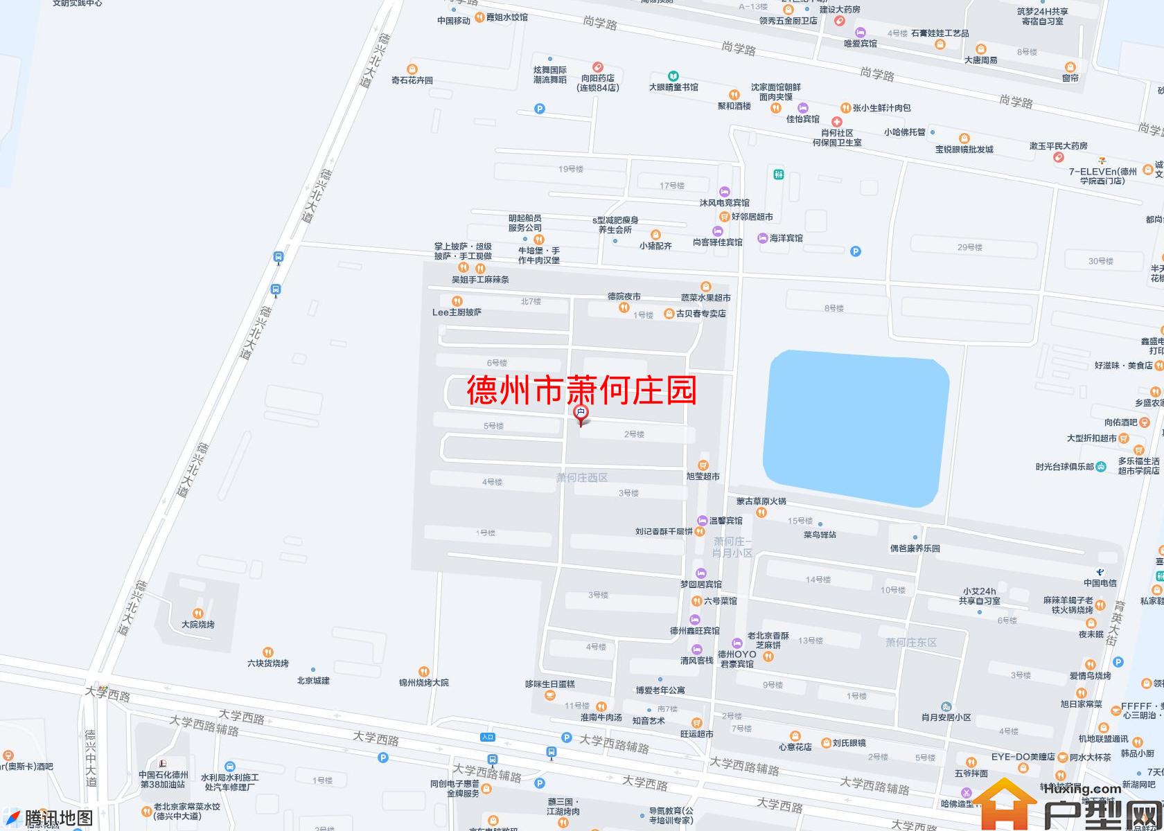 萧何庄园小区 - 户型网