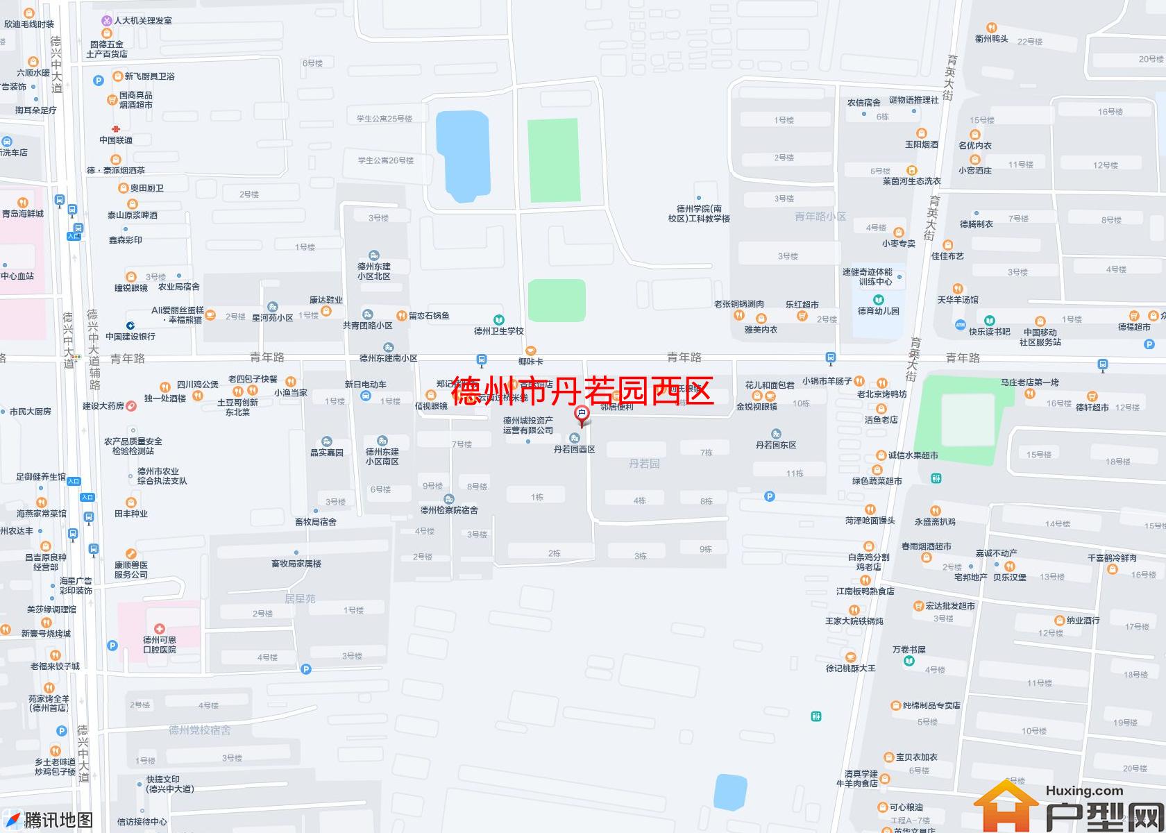 丹若园西区小区 - 户型网
