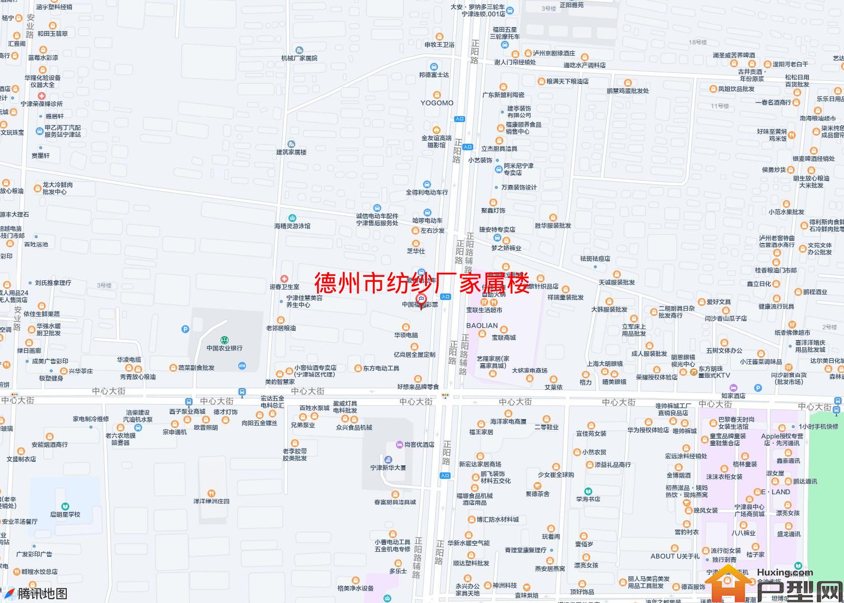 纺纱厂家属楼小区 - 户型网