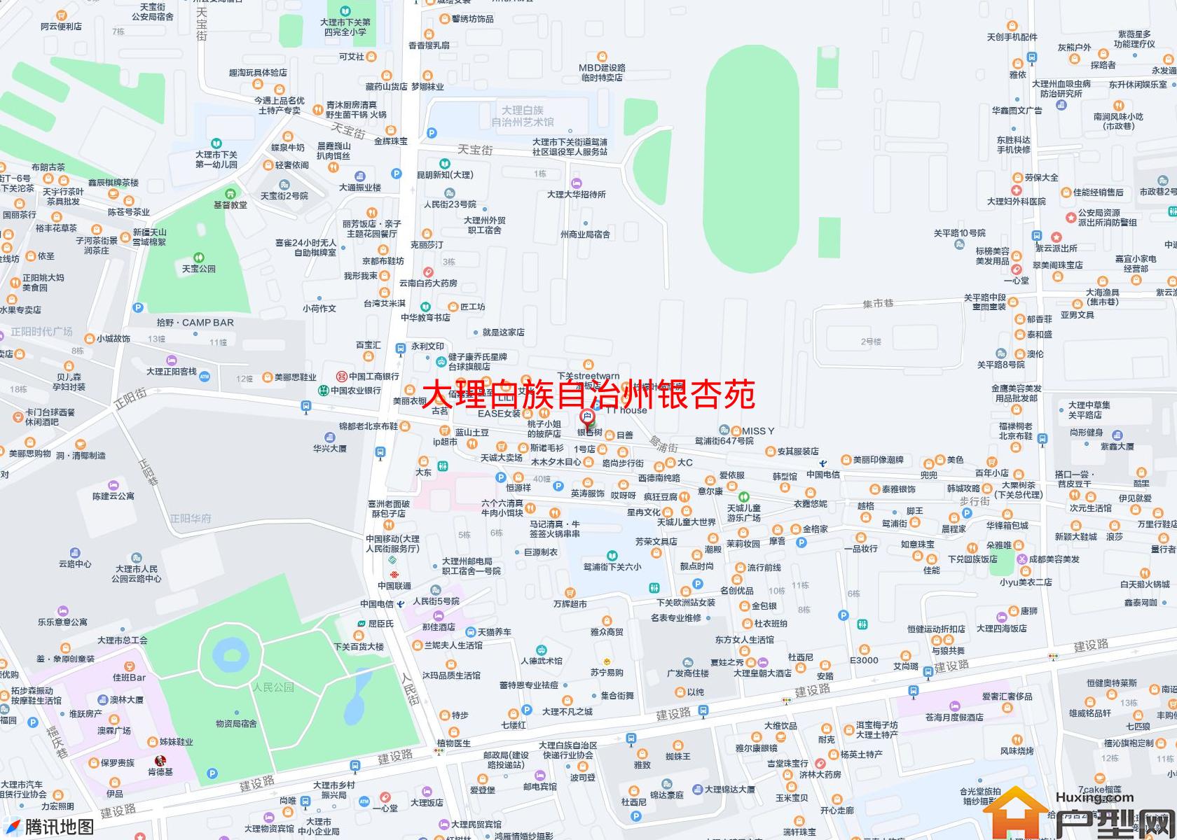 银杏苑小区 - 户型网