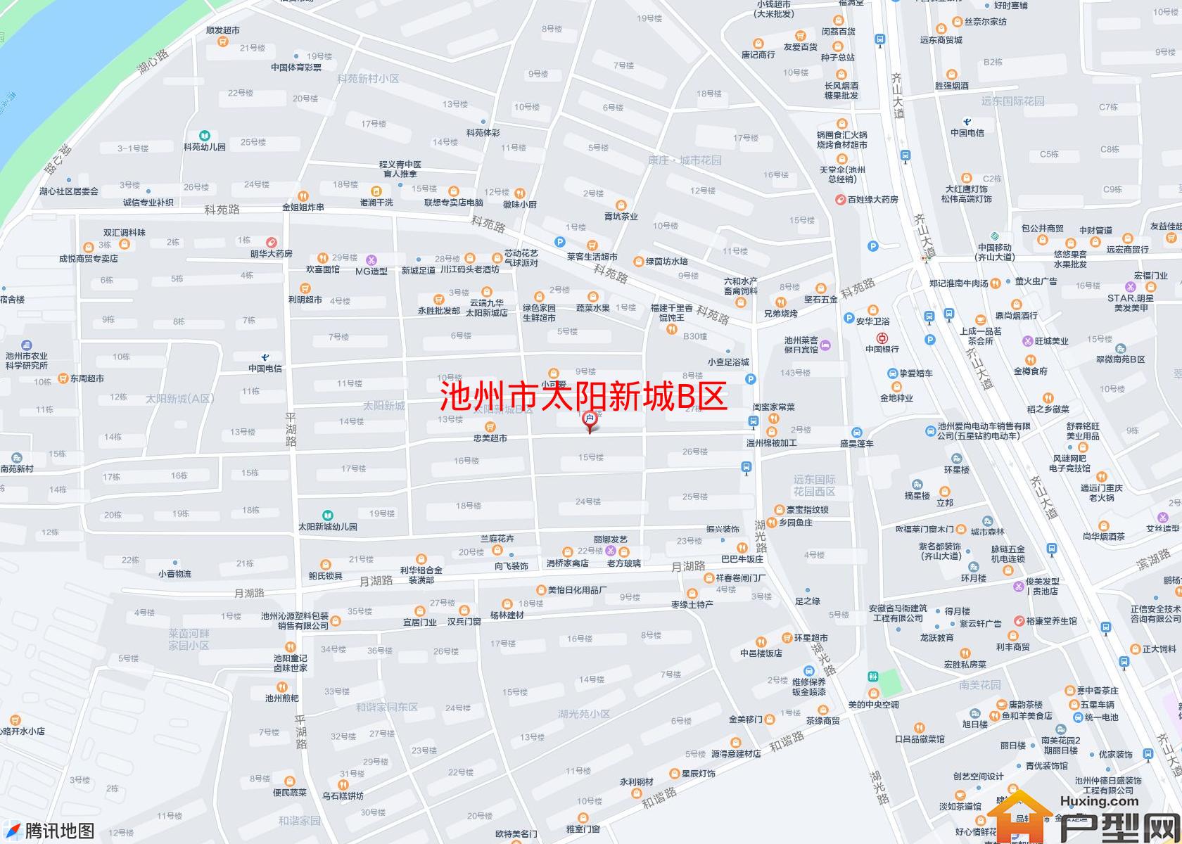 太阳新城B区小区 - 户型网