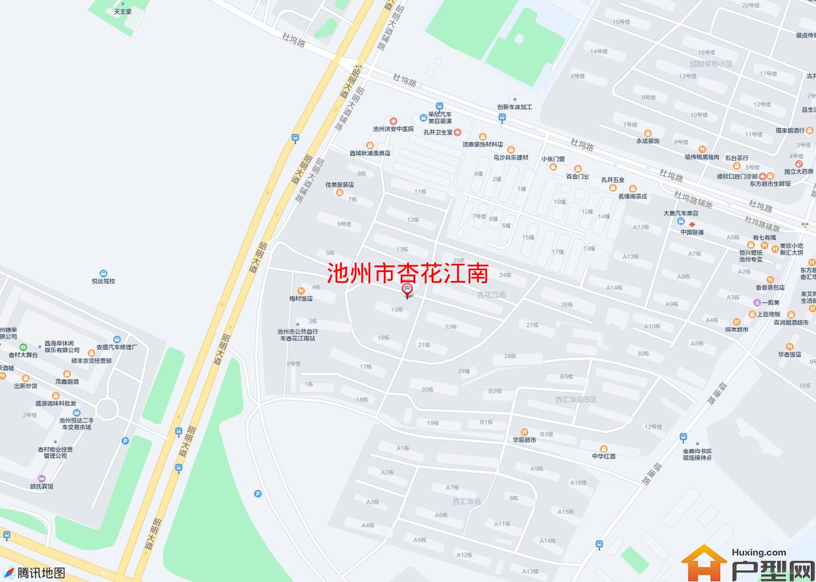杏花江南小区 - 户型网