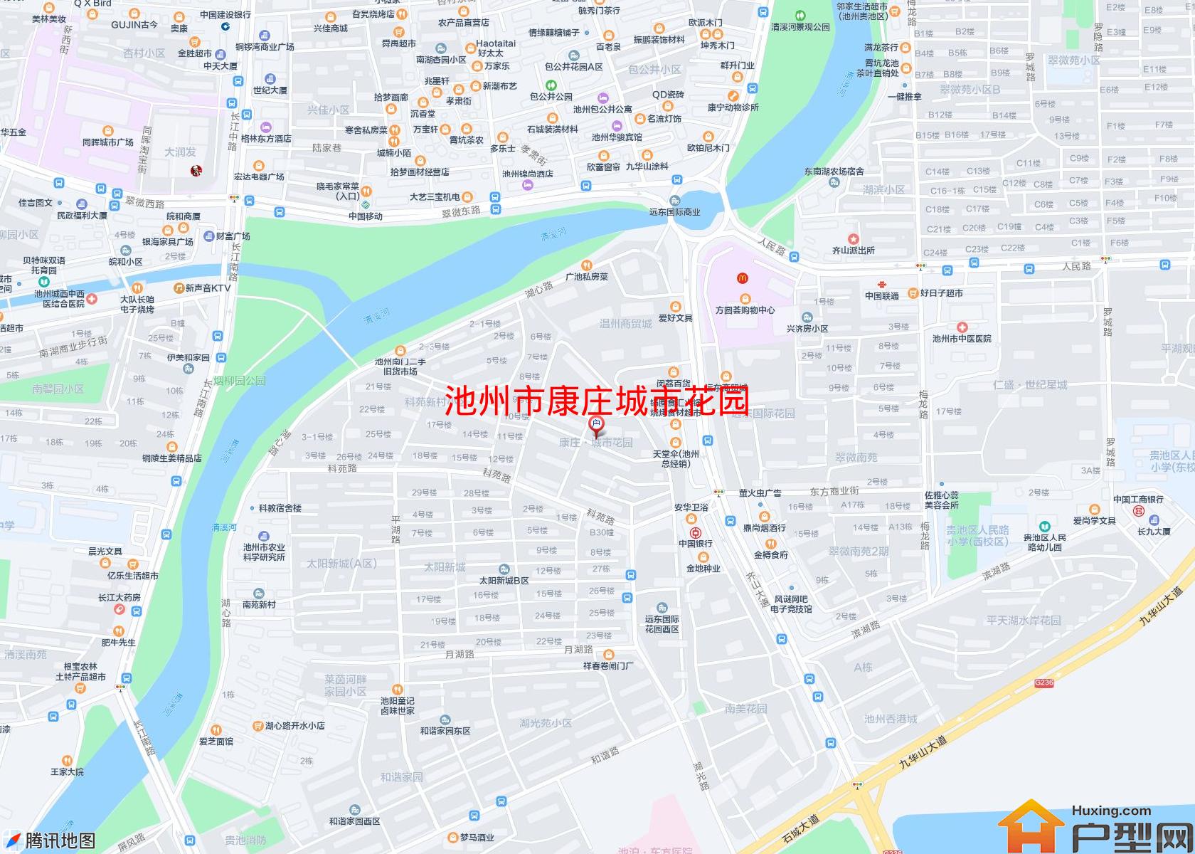 康庄城市花园小区 - 户型网