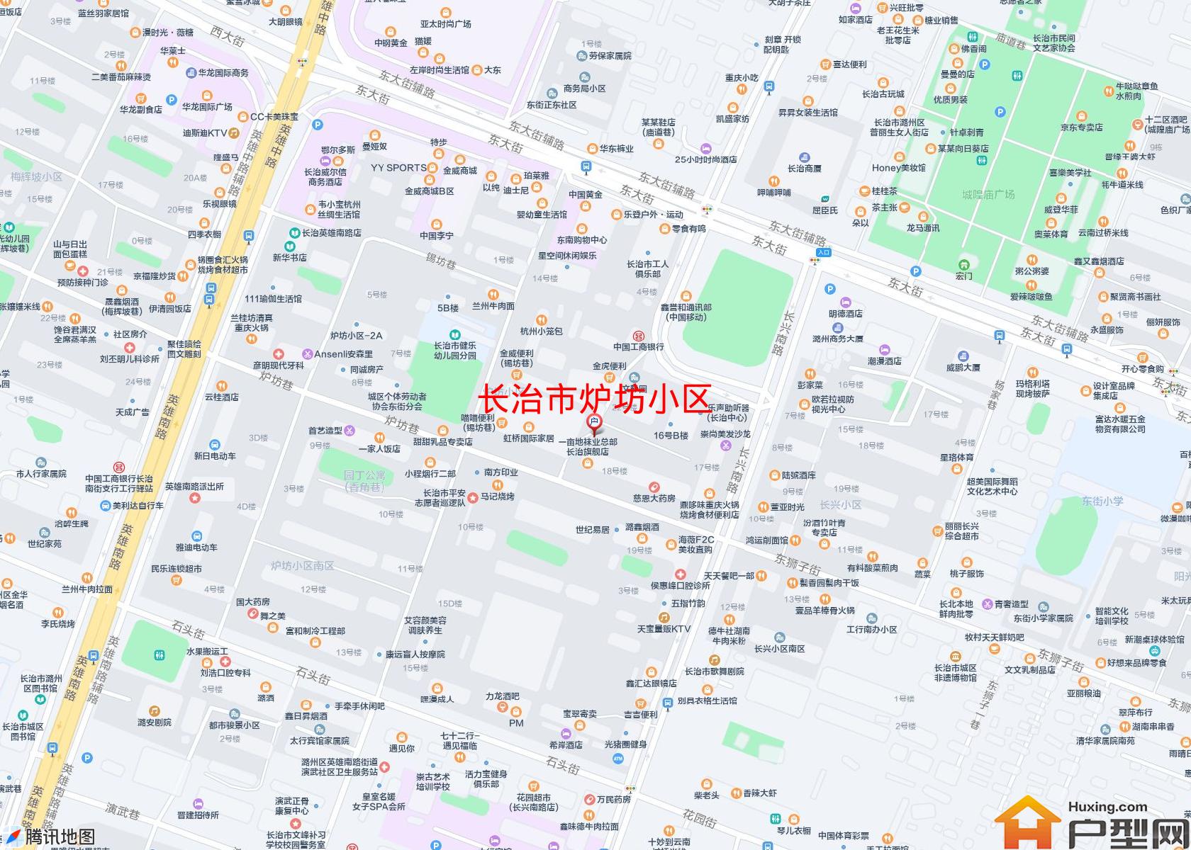 炉坊小区小区 - 户型网