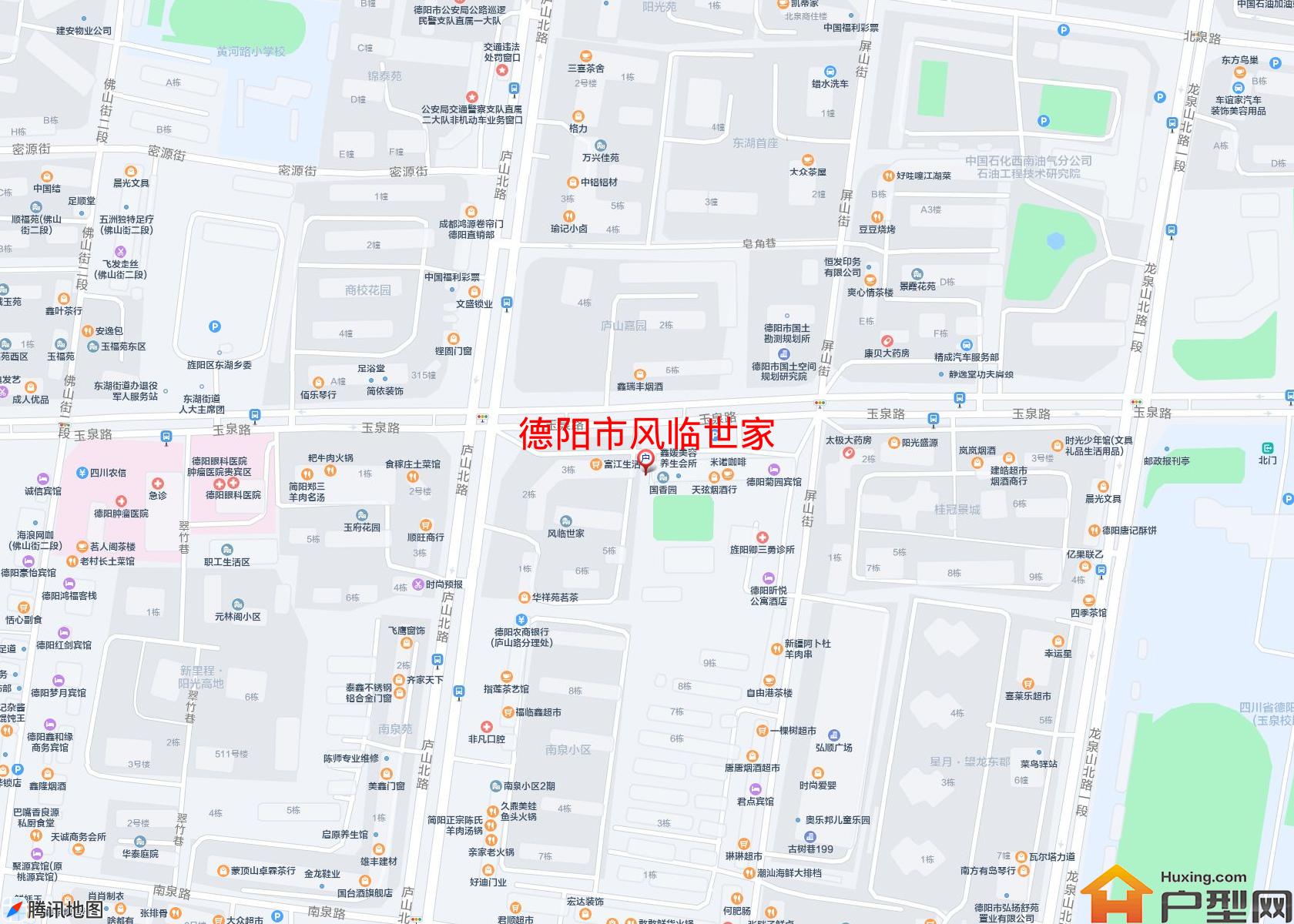 风临世家小区 - 户型网