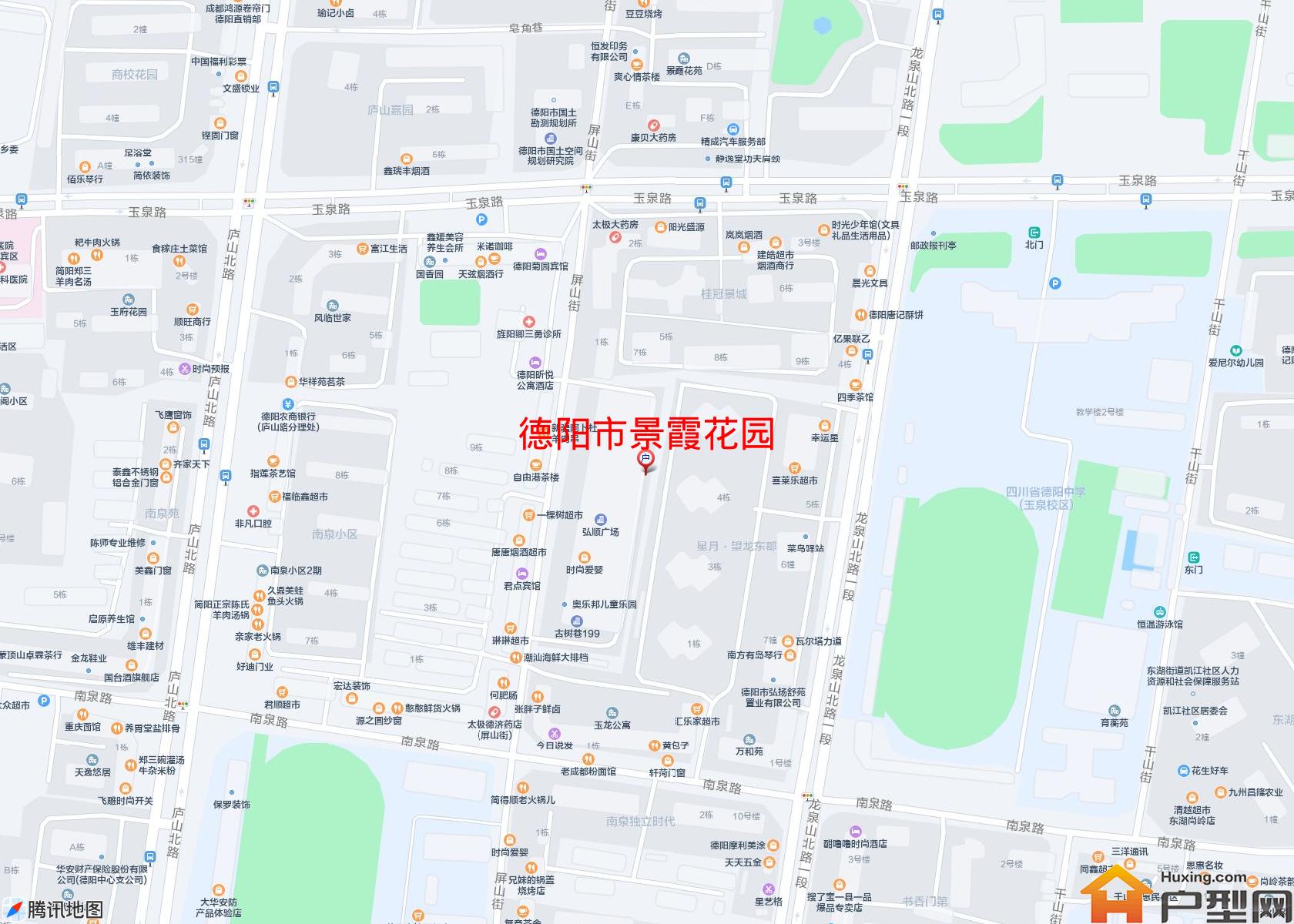 景霞花园小区 - 户型网