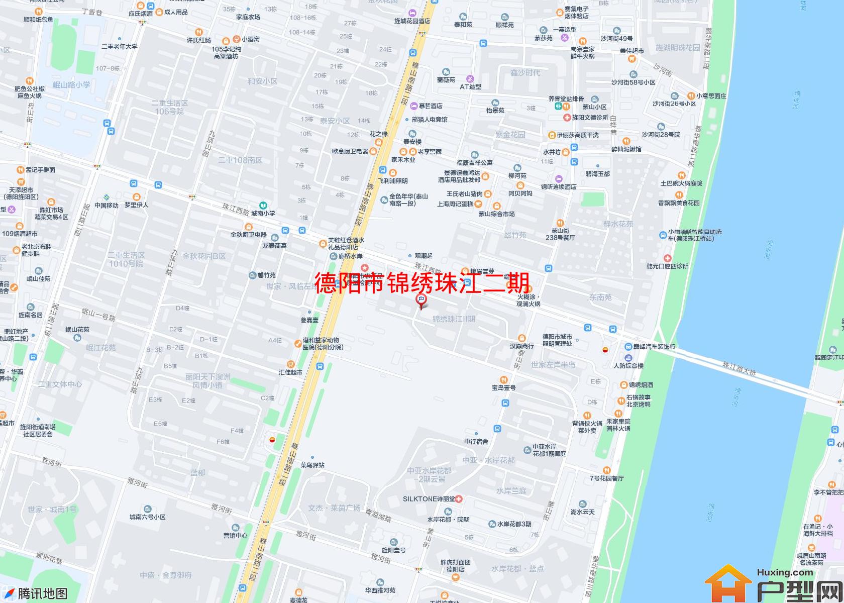 锦绣珠江二期小区 - 户型网