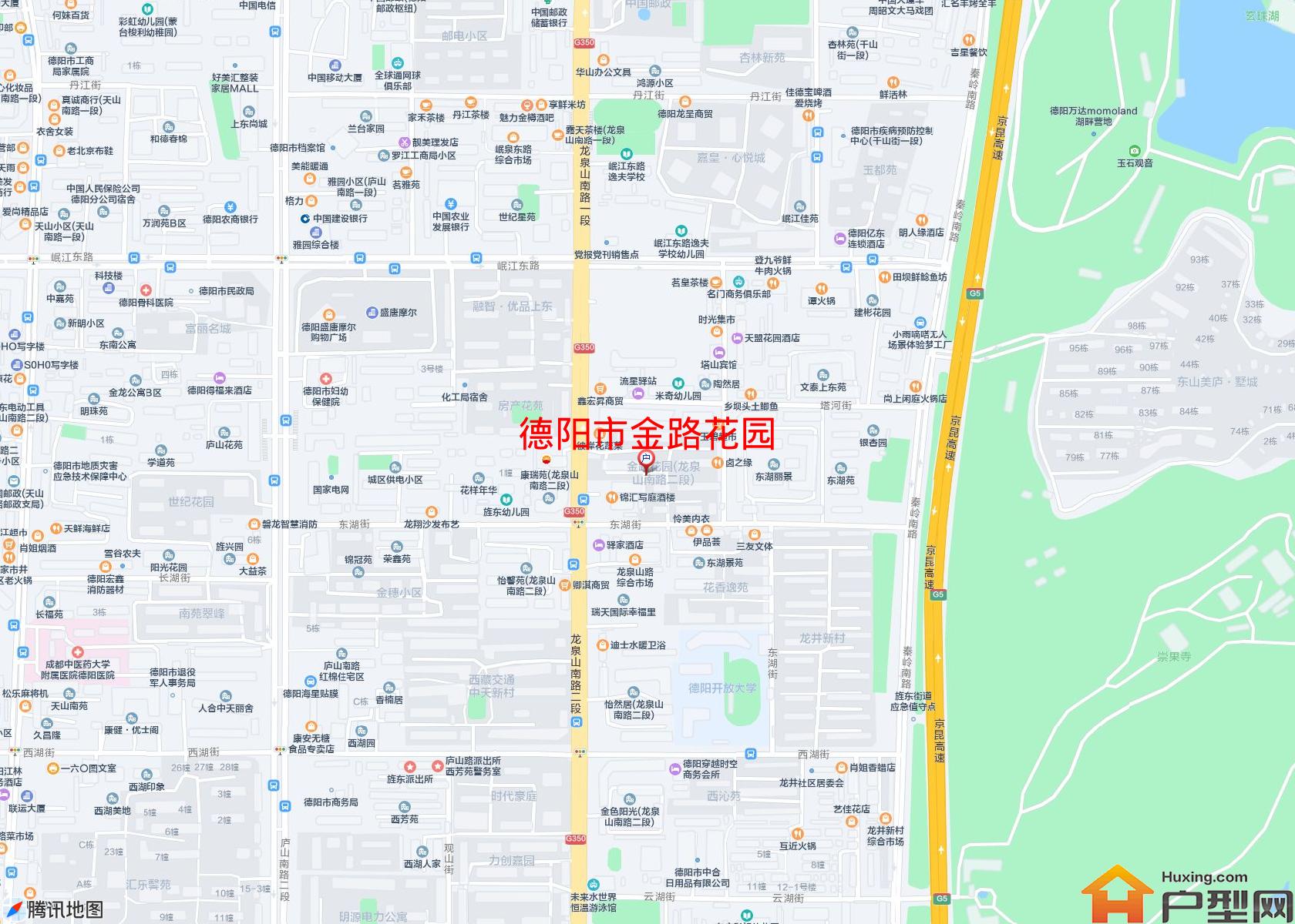 金路花园小区 - 户型网