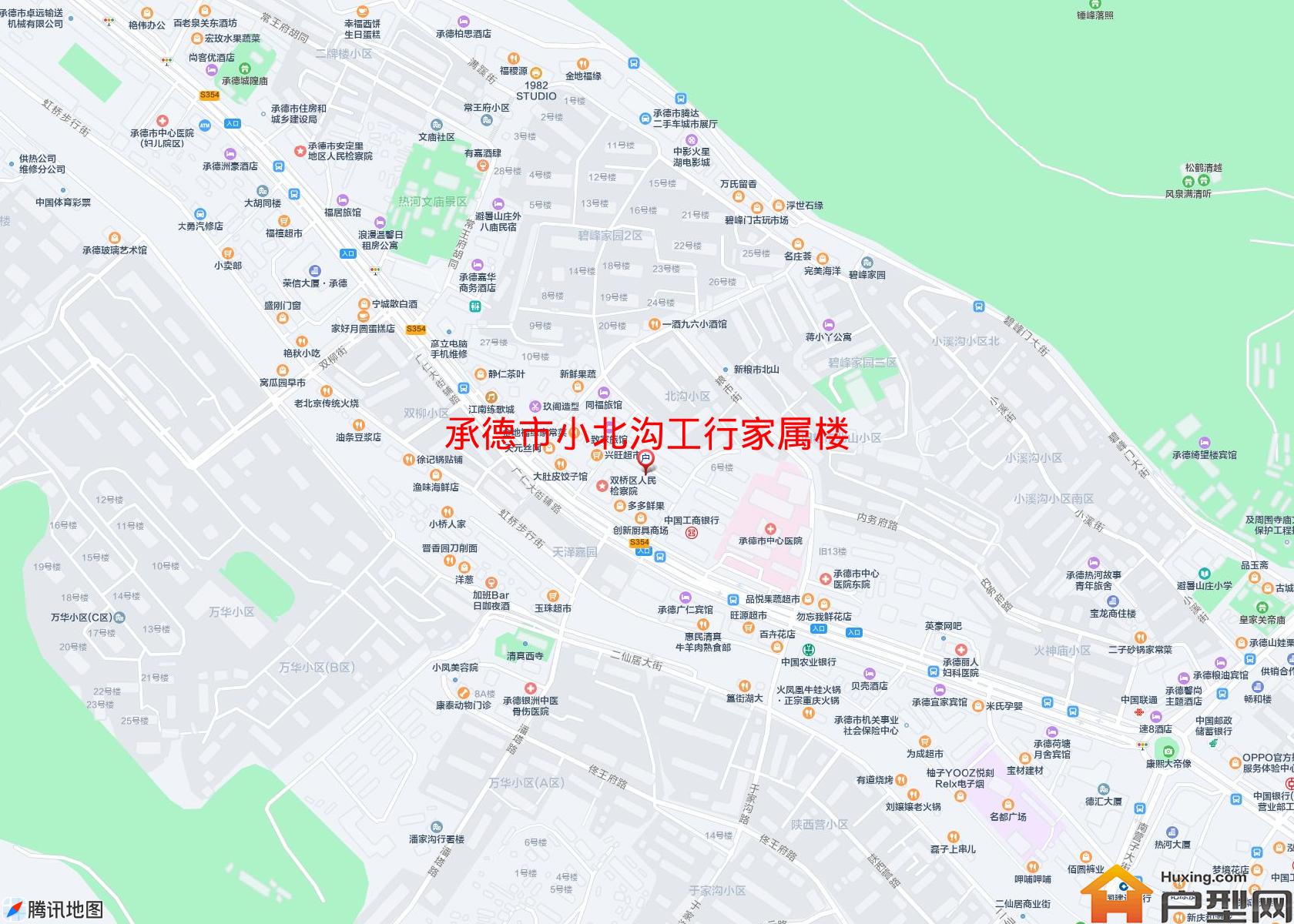 小北沟工行家属楼小区 - 户型网