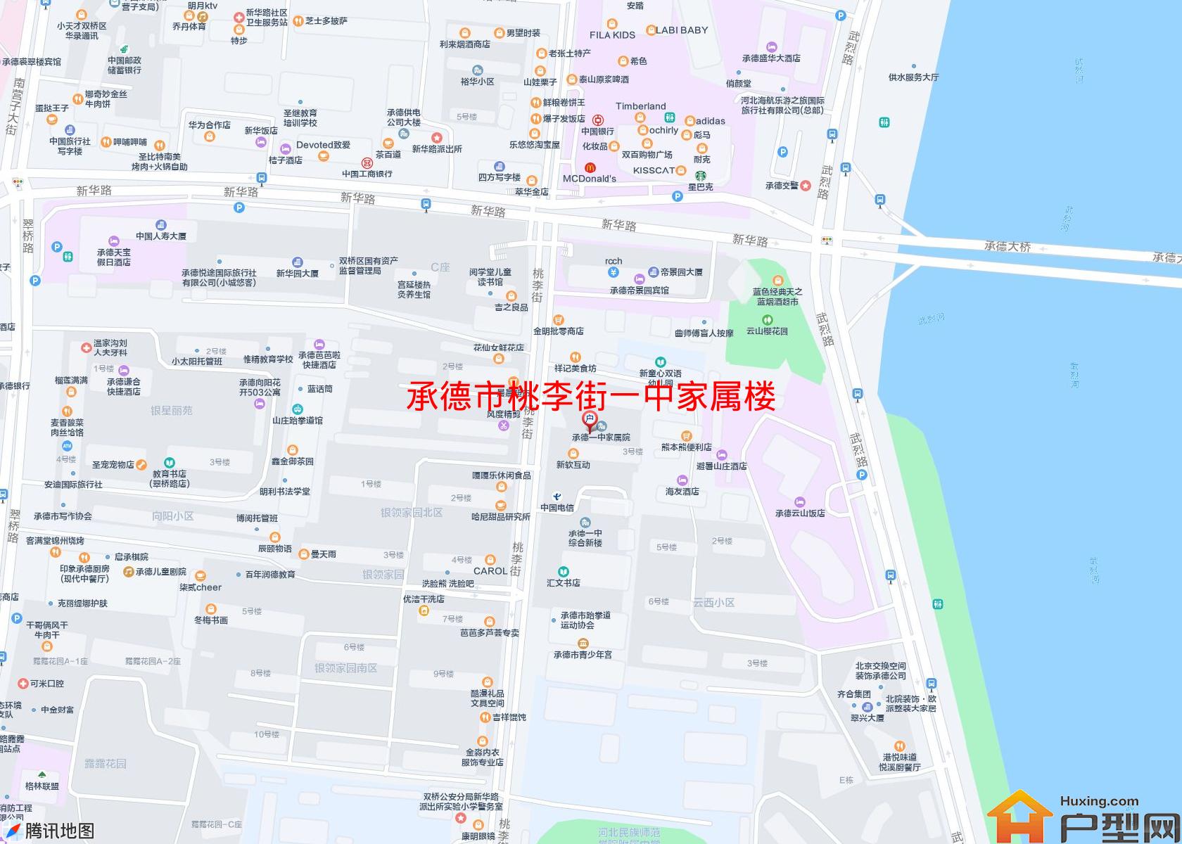 桃李街一中家属楼小区 - 户型网