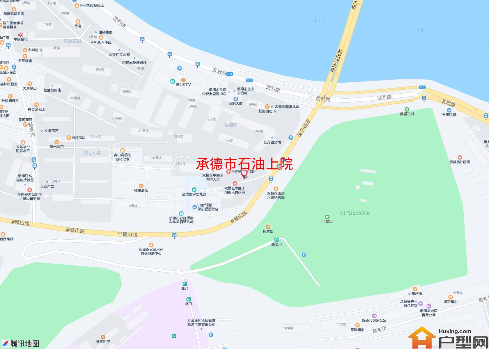 石油上院小区 - 户型网