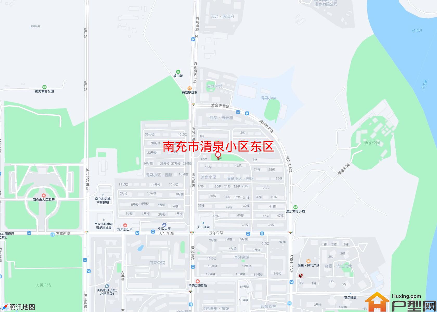 清泉小区东区小区 - 户型网