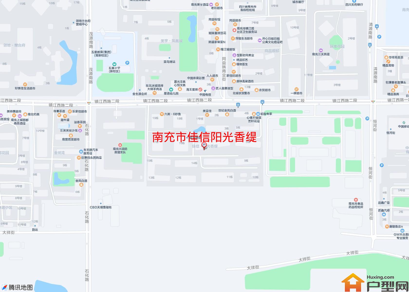 佳信阳光香缇小区 - 户型网