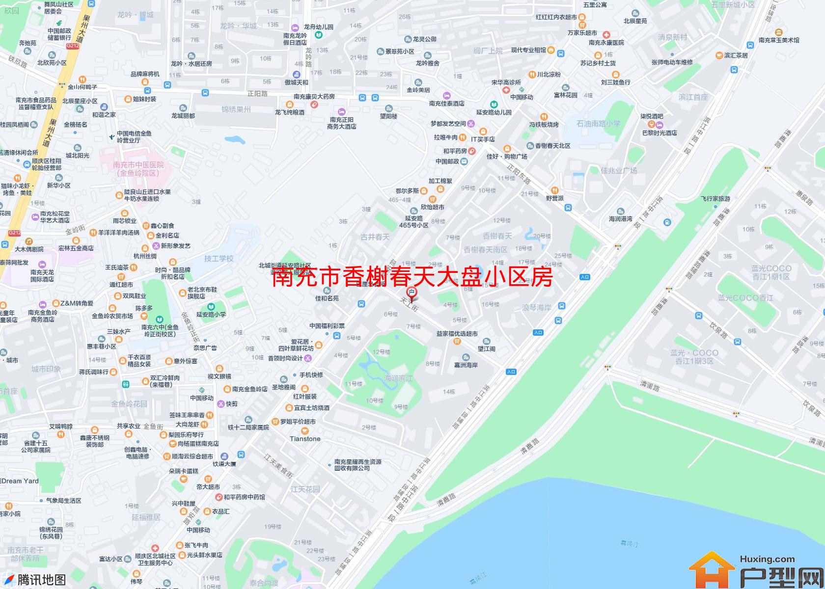 香榭春天大盘小区房小区 - 户型网