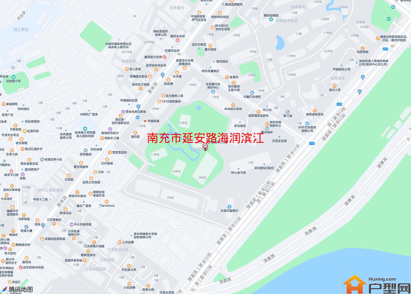 延安路海润滨江小区 - 户型网