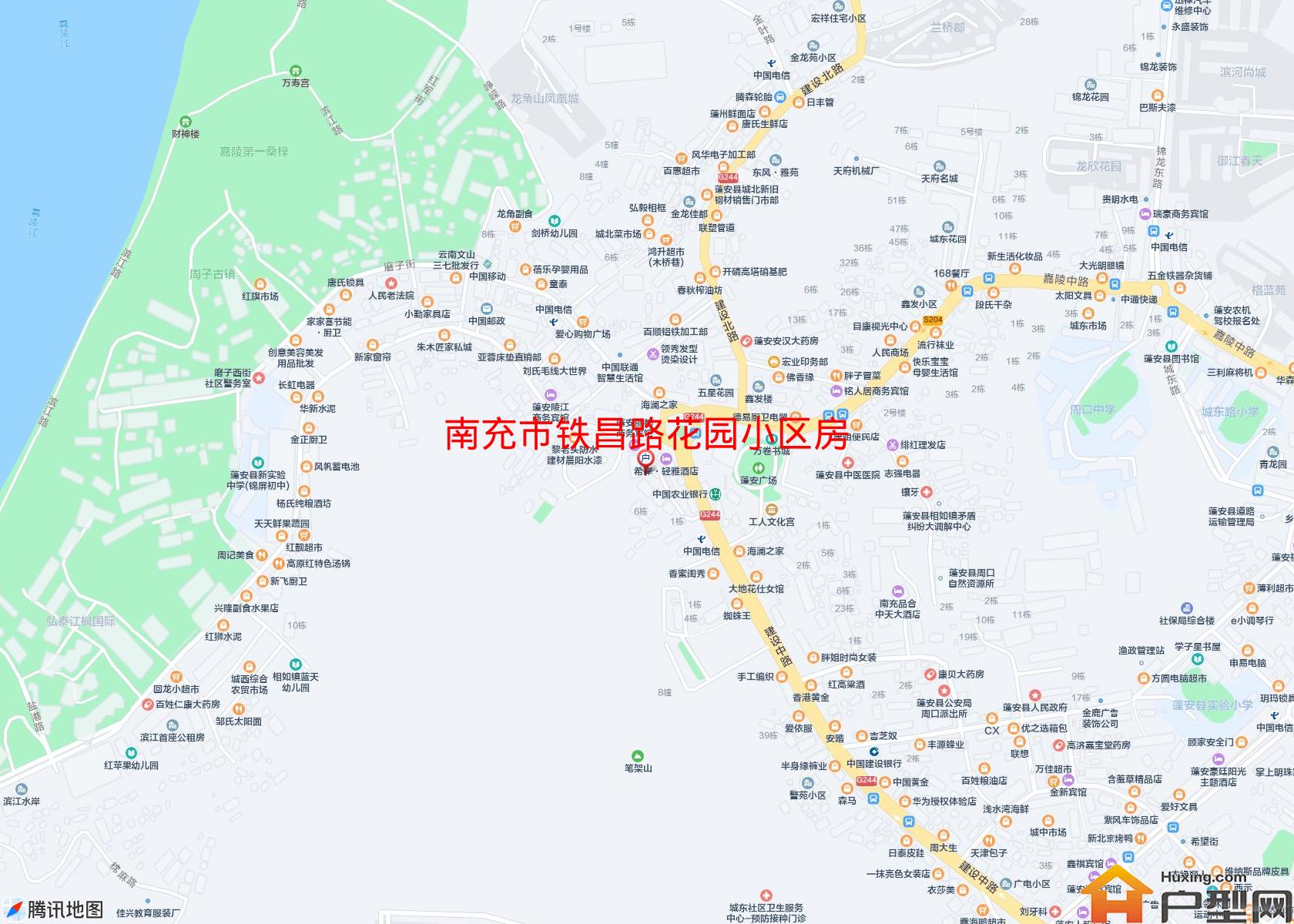 铁昌路花园小区房小区 - 户型网