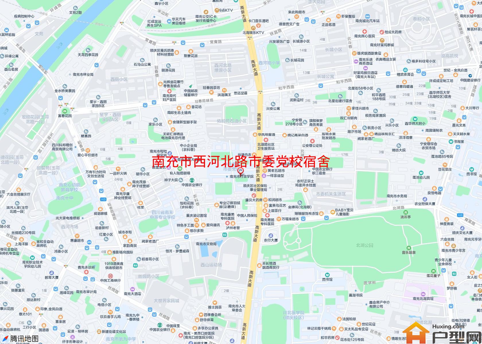 西河北路市委党校宿舍小区 - 户型网