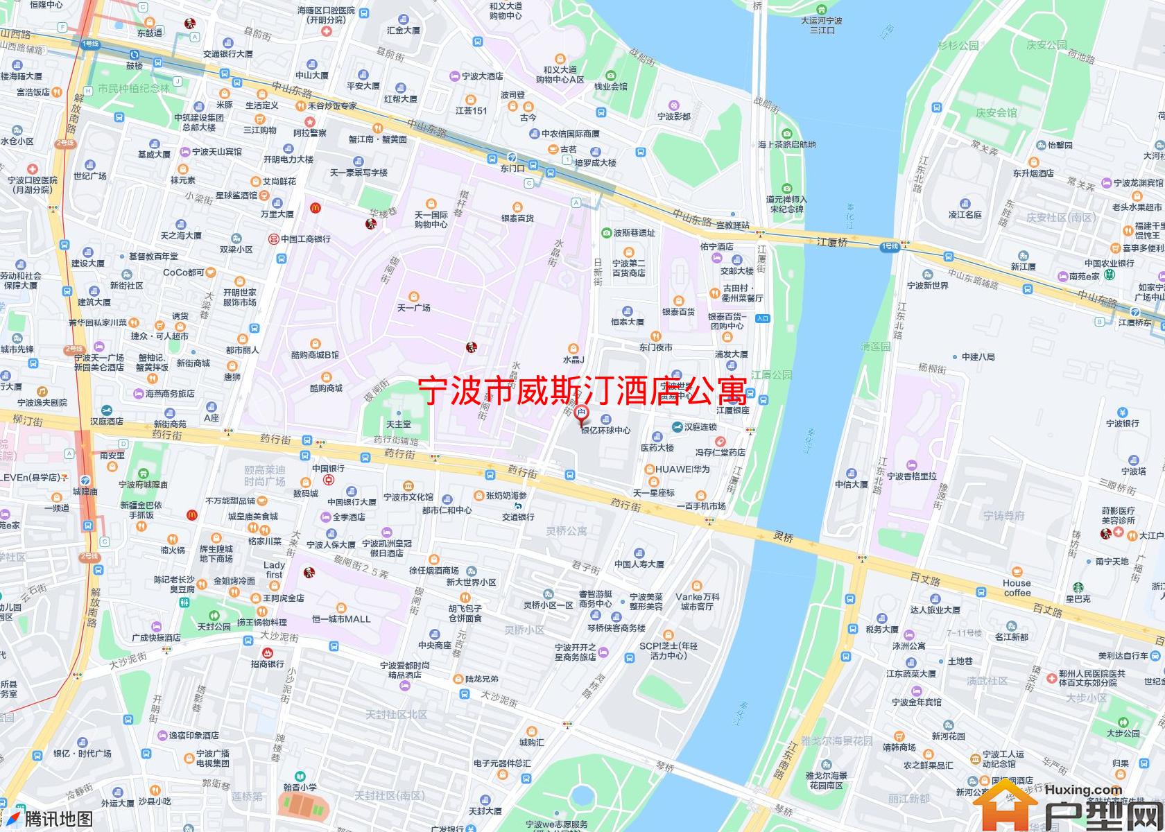 威斯汀酒店公寓小区 - 户型网