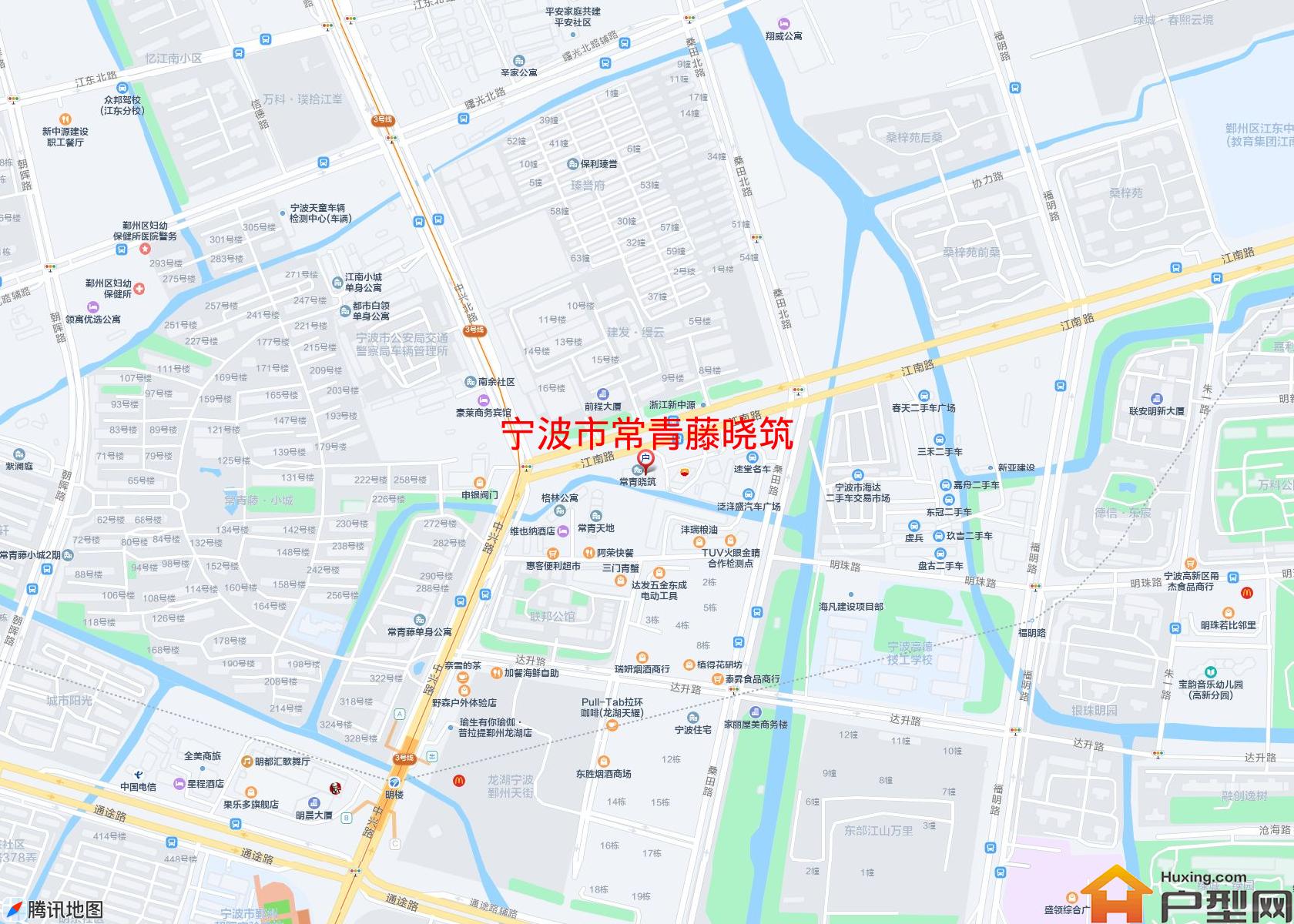 常青藤晓筑小区 - 户型网