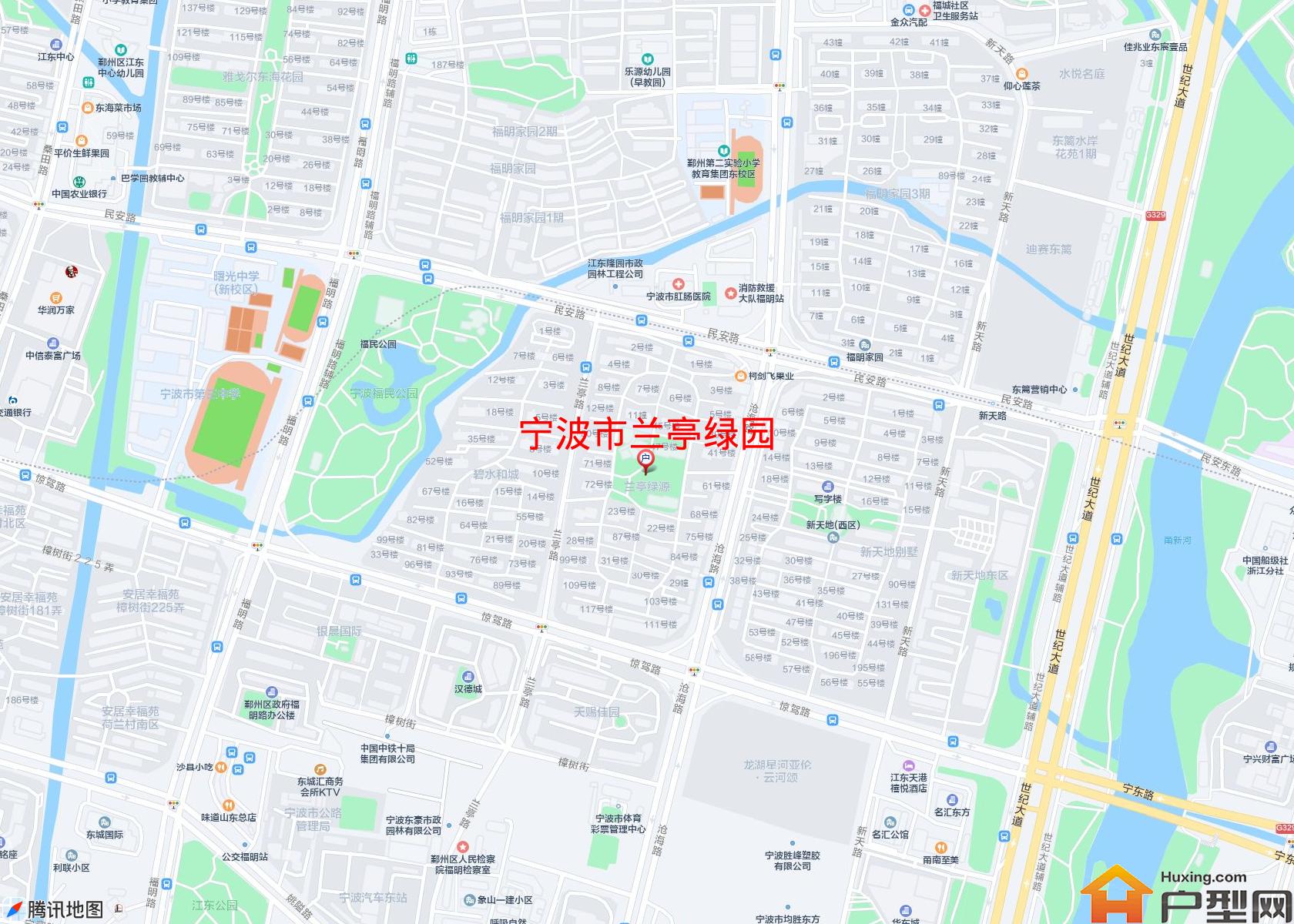 兰亭绿园小区 - 户型网