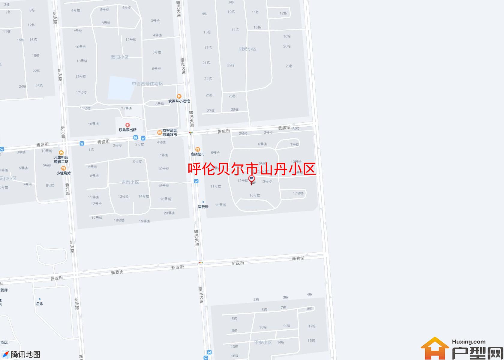 山丹小区小区 - 户型网