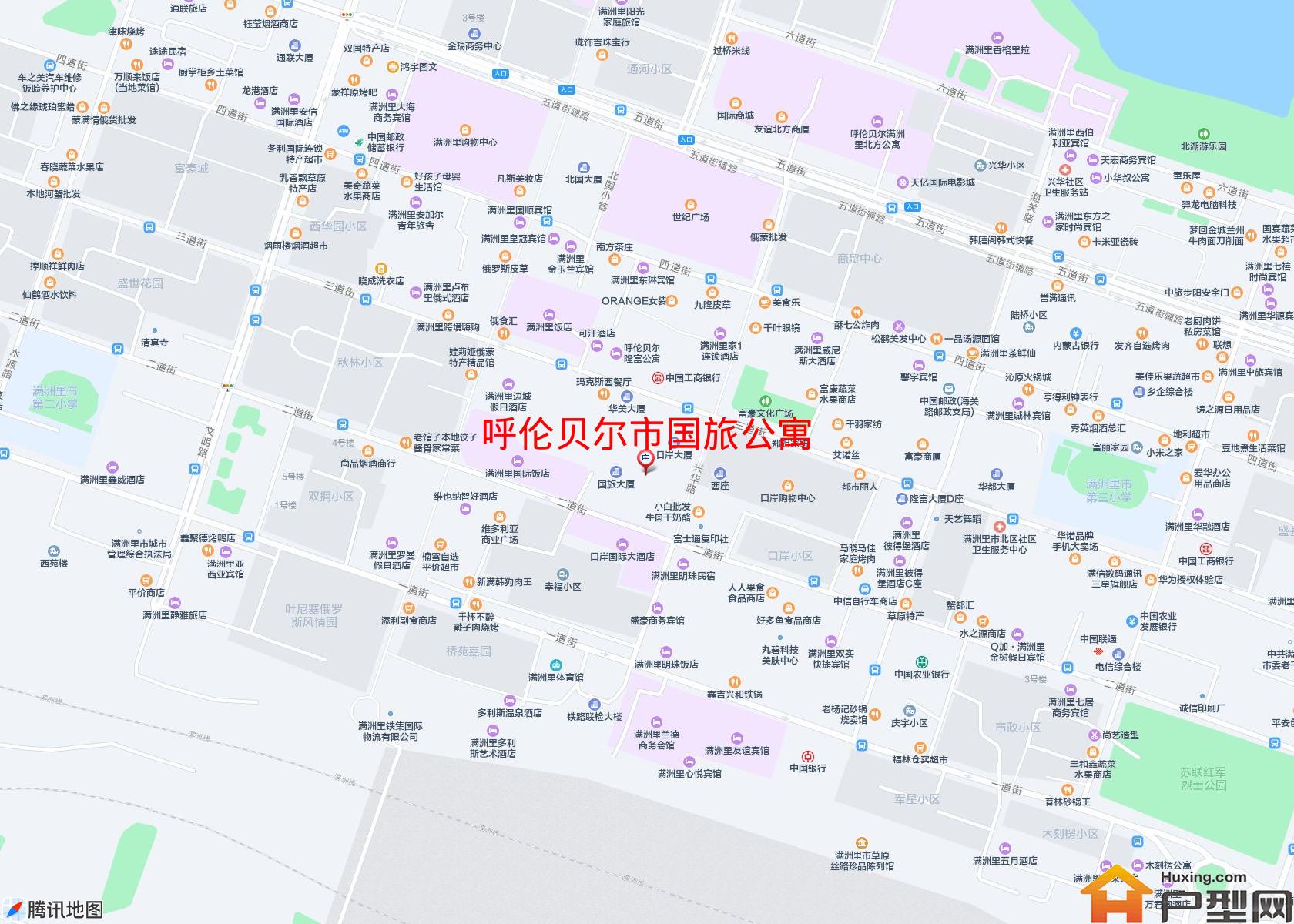 国旅公寓小区 - 户型网