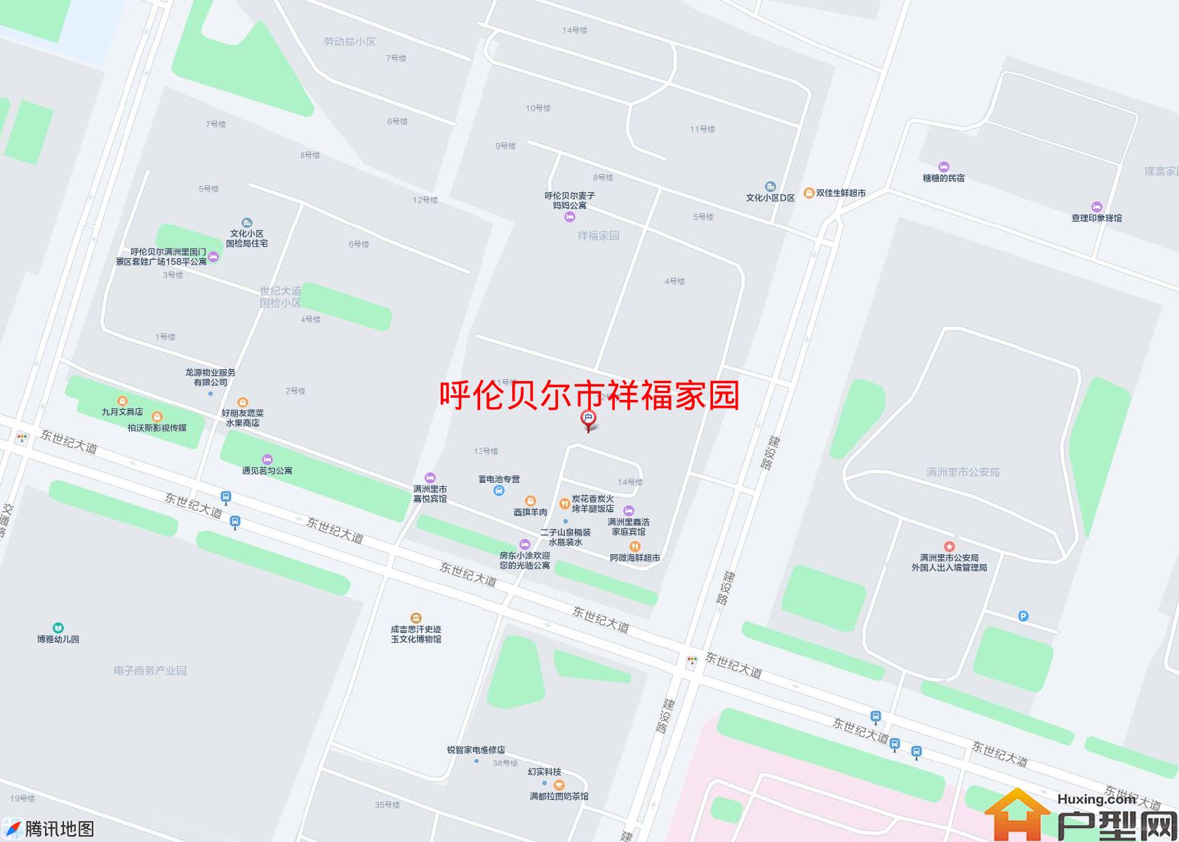 祥福家园小区 - 户型网