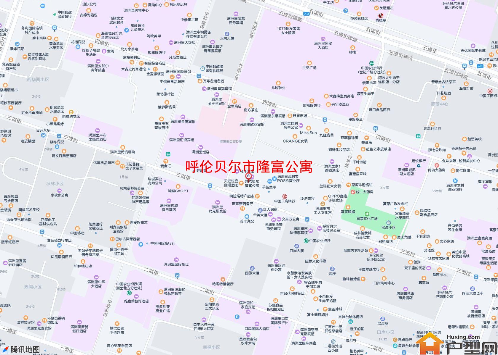 隆富公寓小区 - 户型网