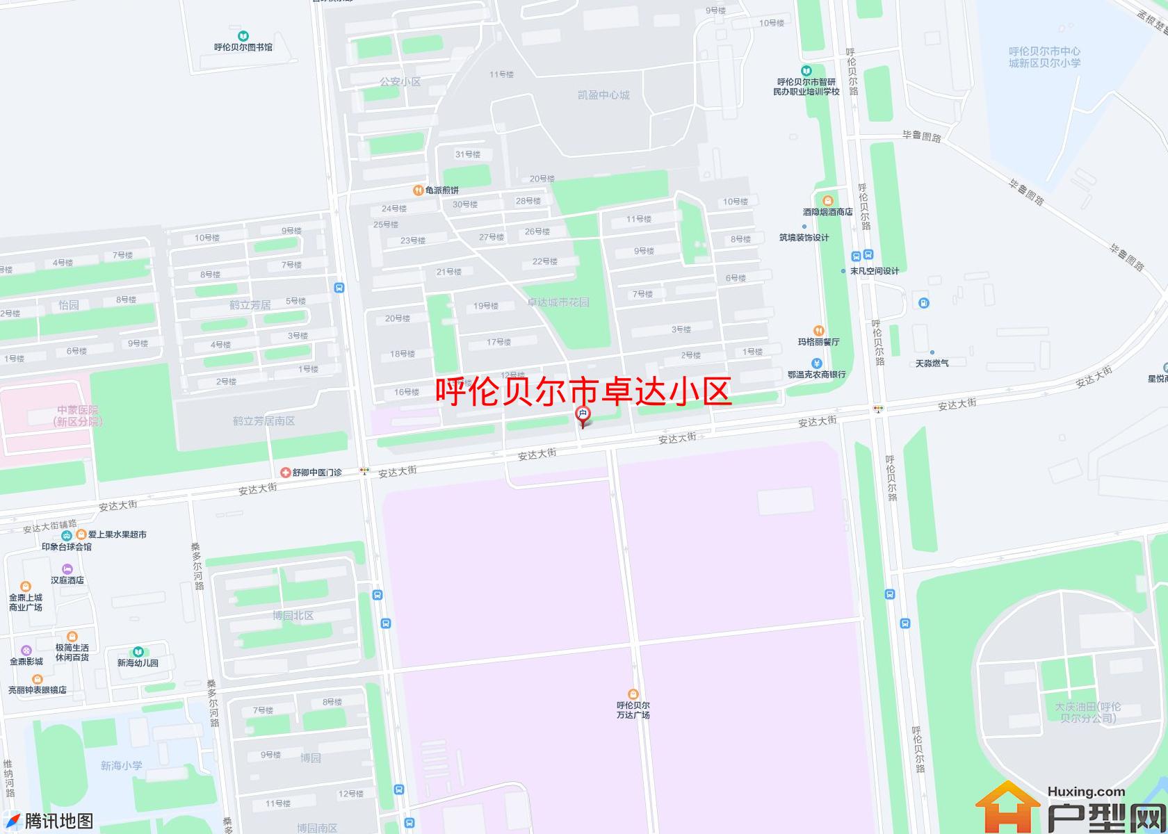 卓达小区小区 - 户型网