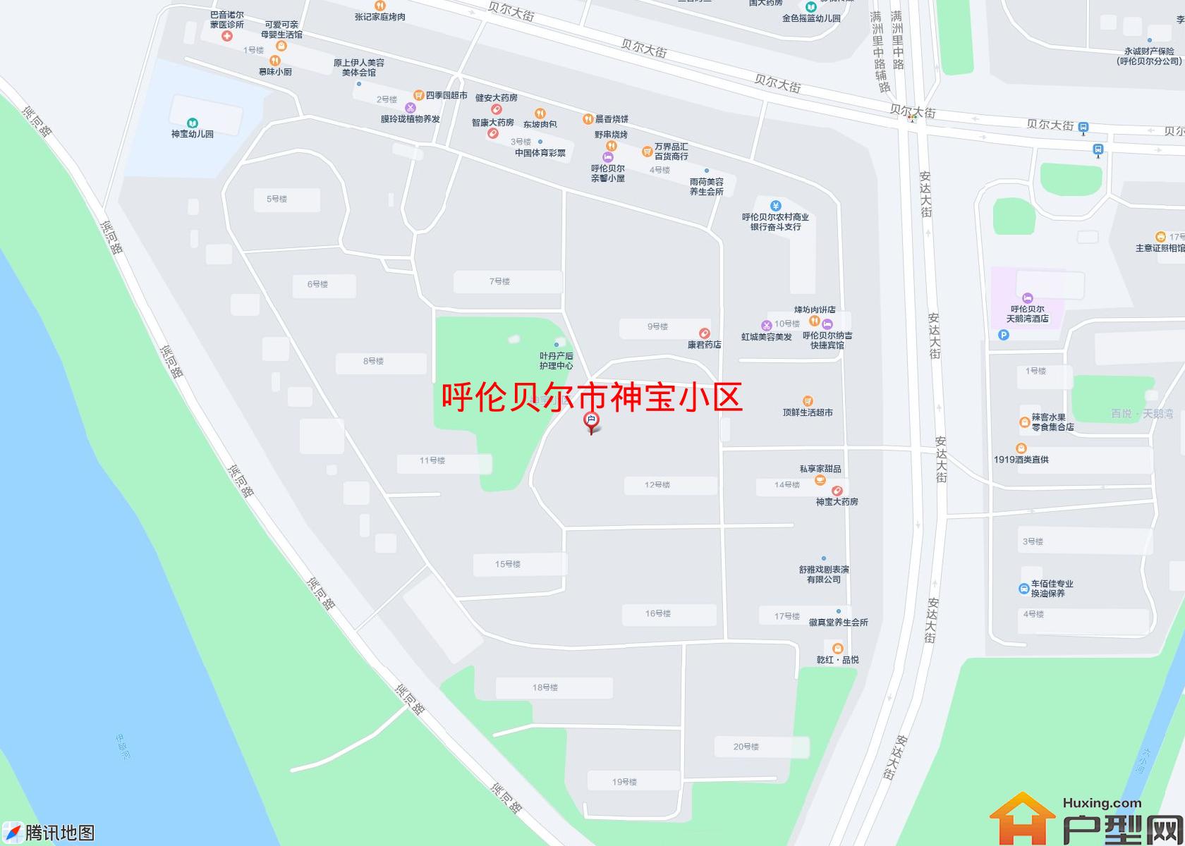 神宝小区小区 - 户型网