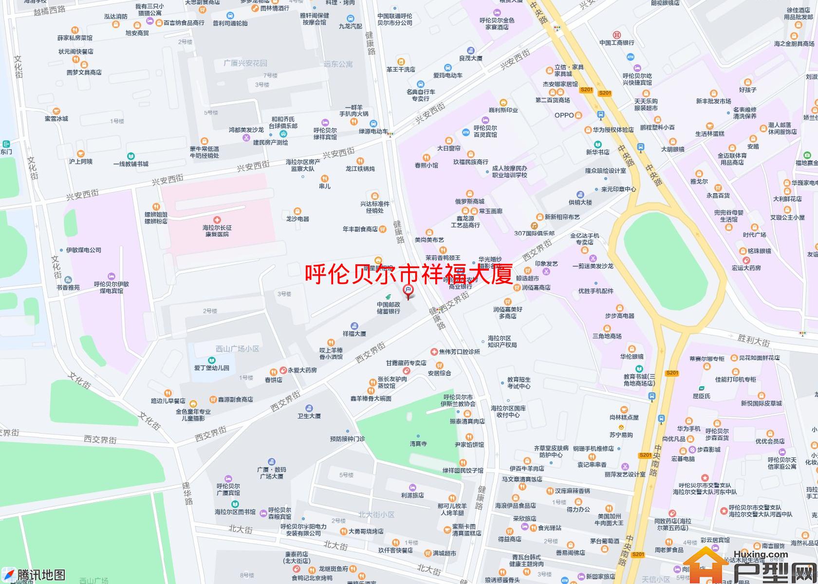 祥福大厦小区 - 户型网