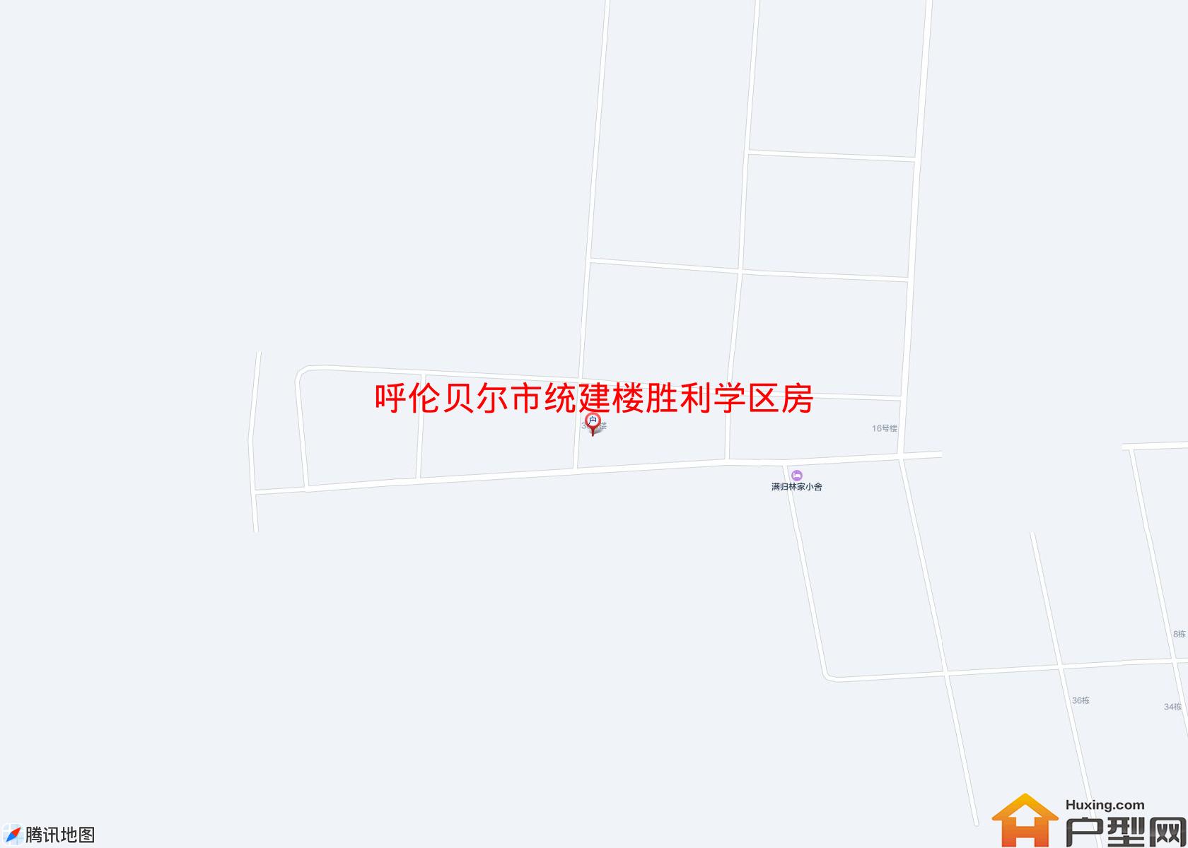 统建楼胜利学区房小区 - 户型网