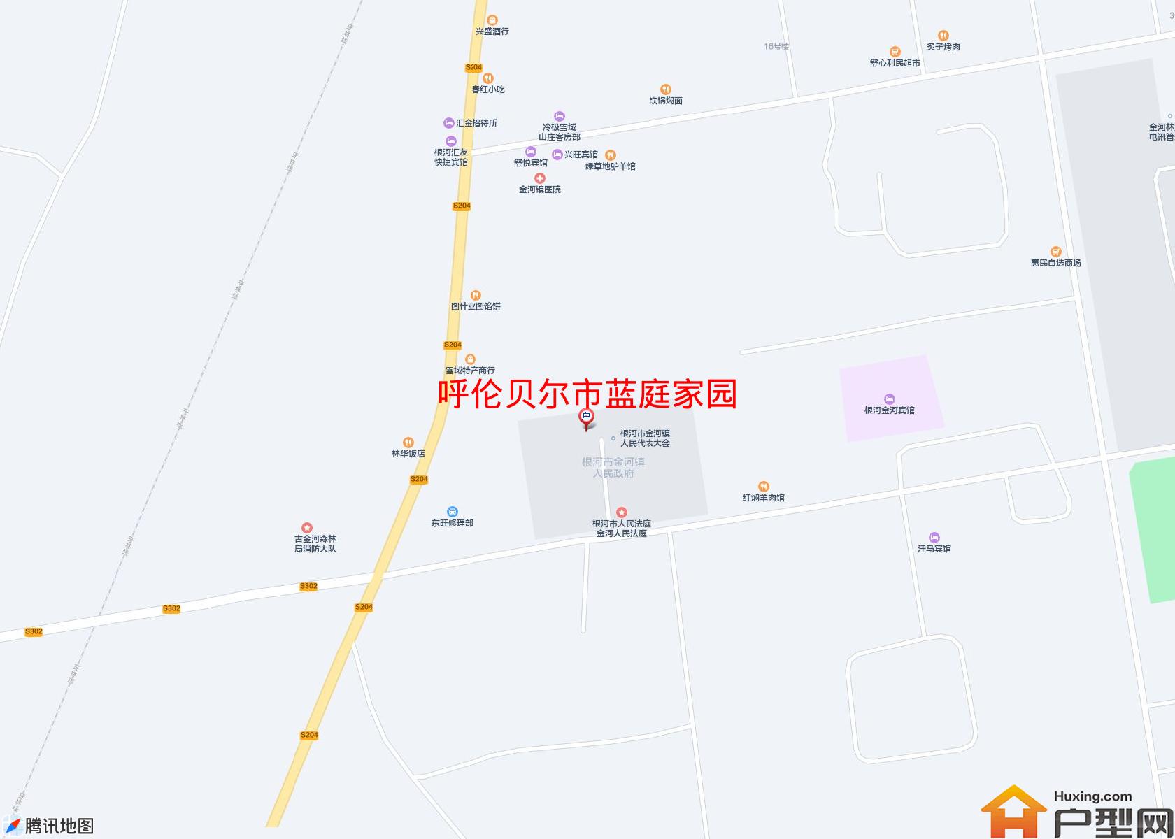 蓝庭家园小区 - 户型网