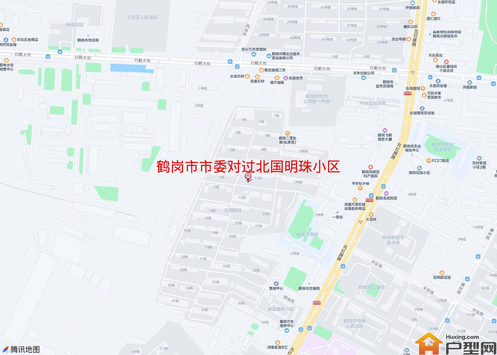 市委对过北国明珠小区小区 - 户型网